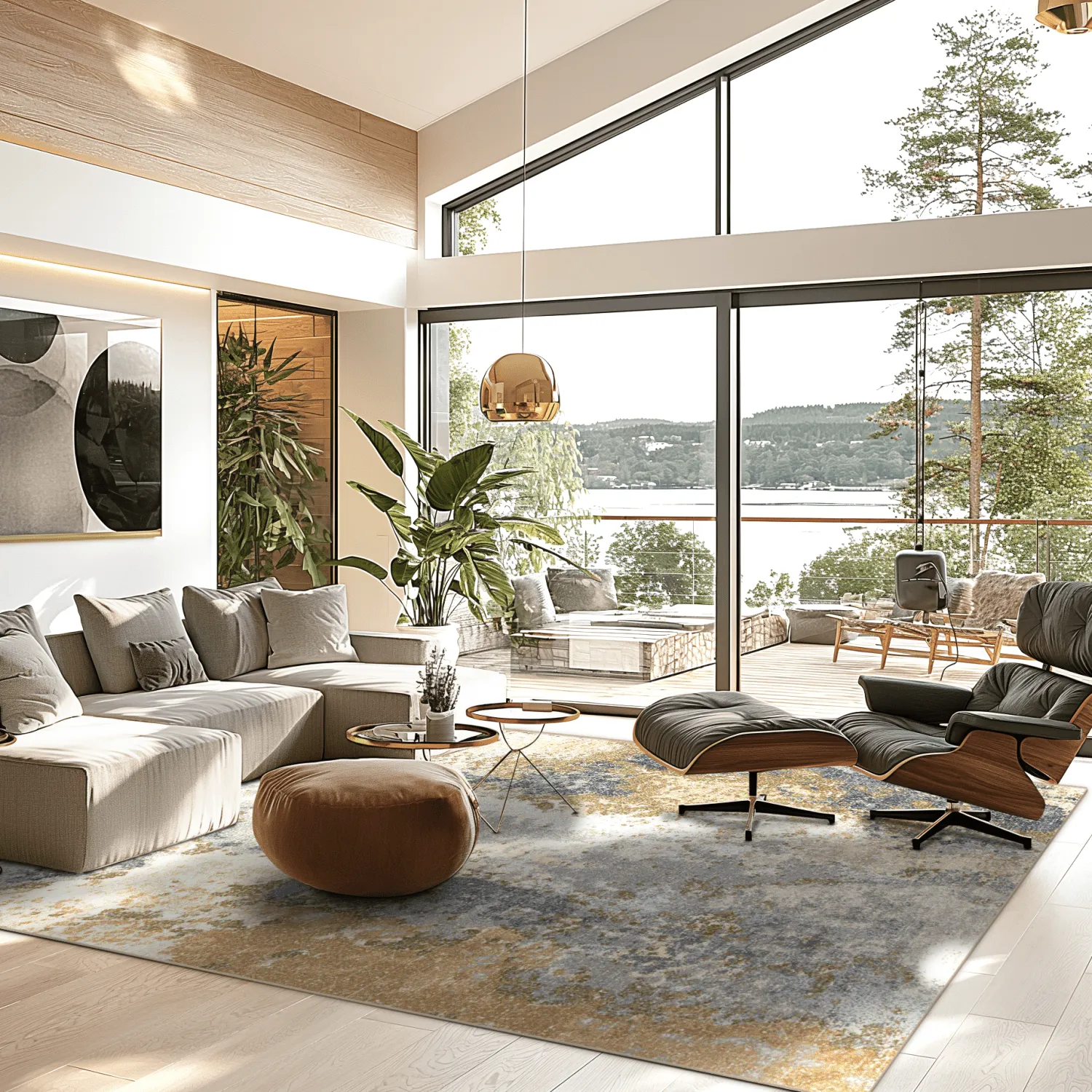 Wilton szőnyeg - Travale (szürke/többszínű)