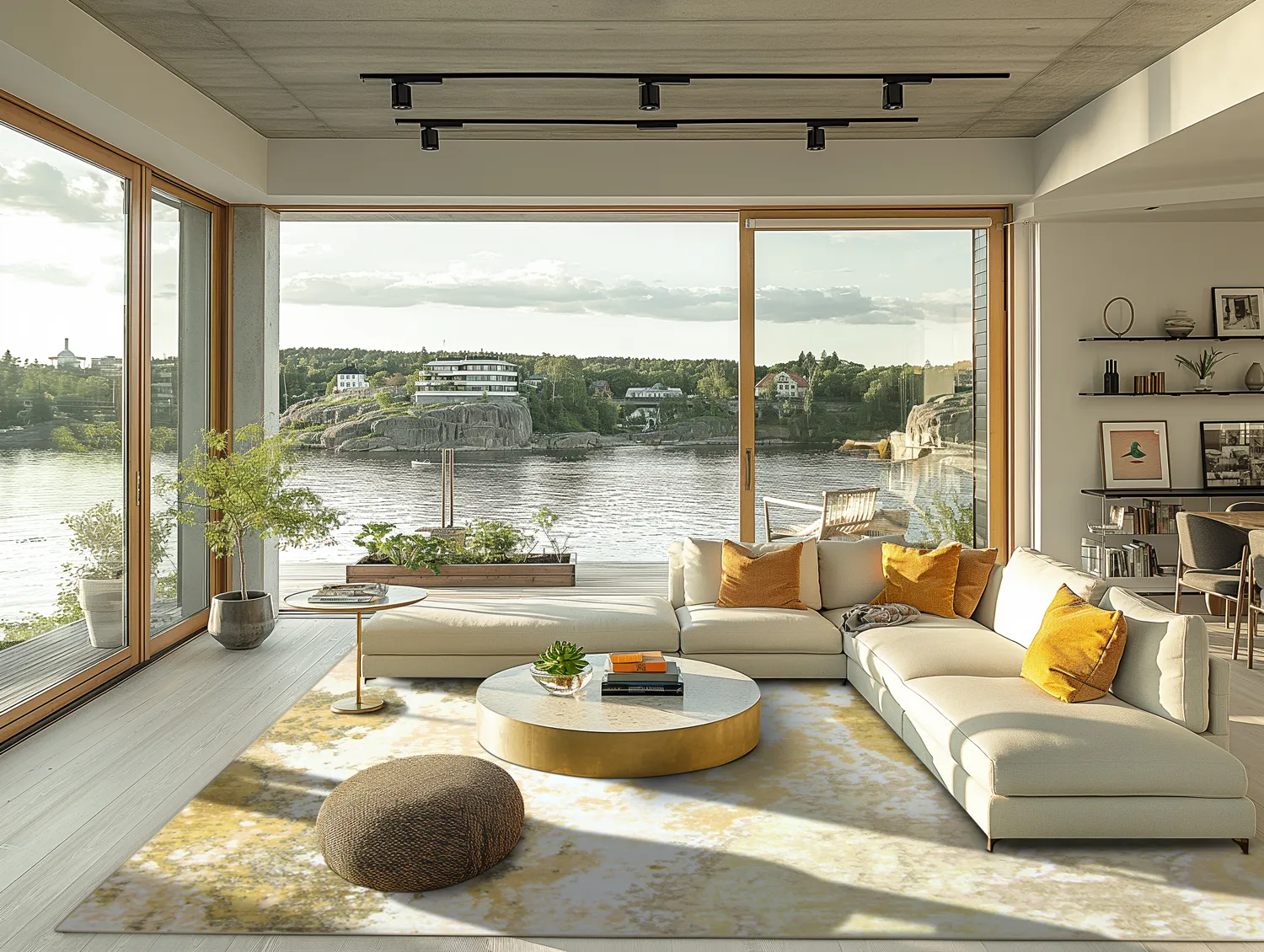 Wilton szőnyeg - Travale (sárga)