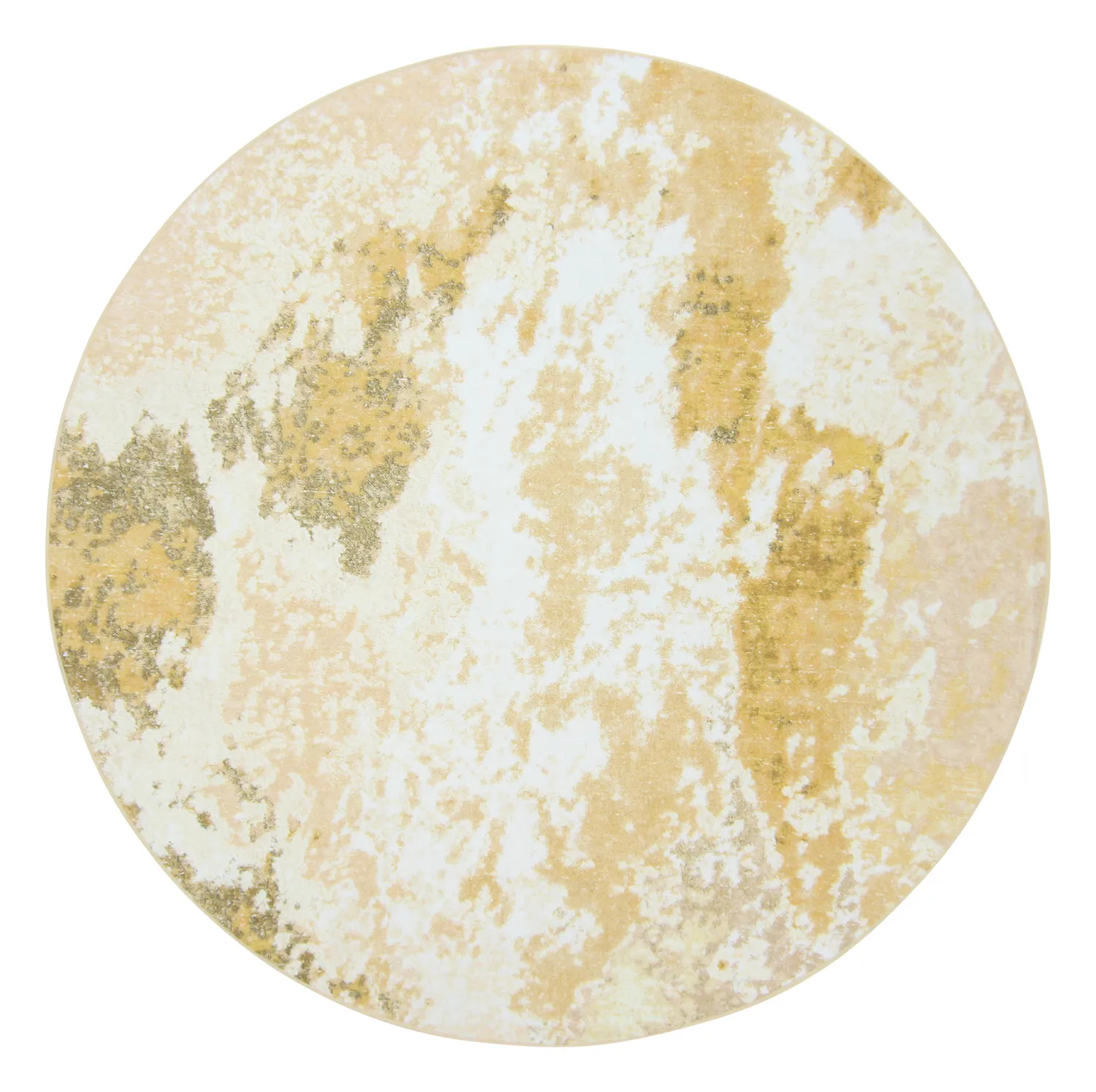 Kerek szőnyeg - Travale (sárga)