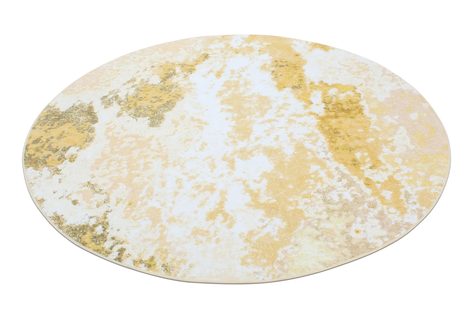 Kerek szőnyeg - Travale (sárga)