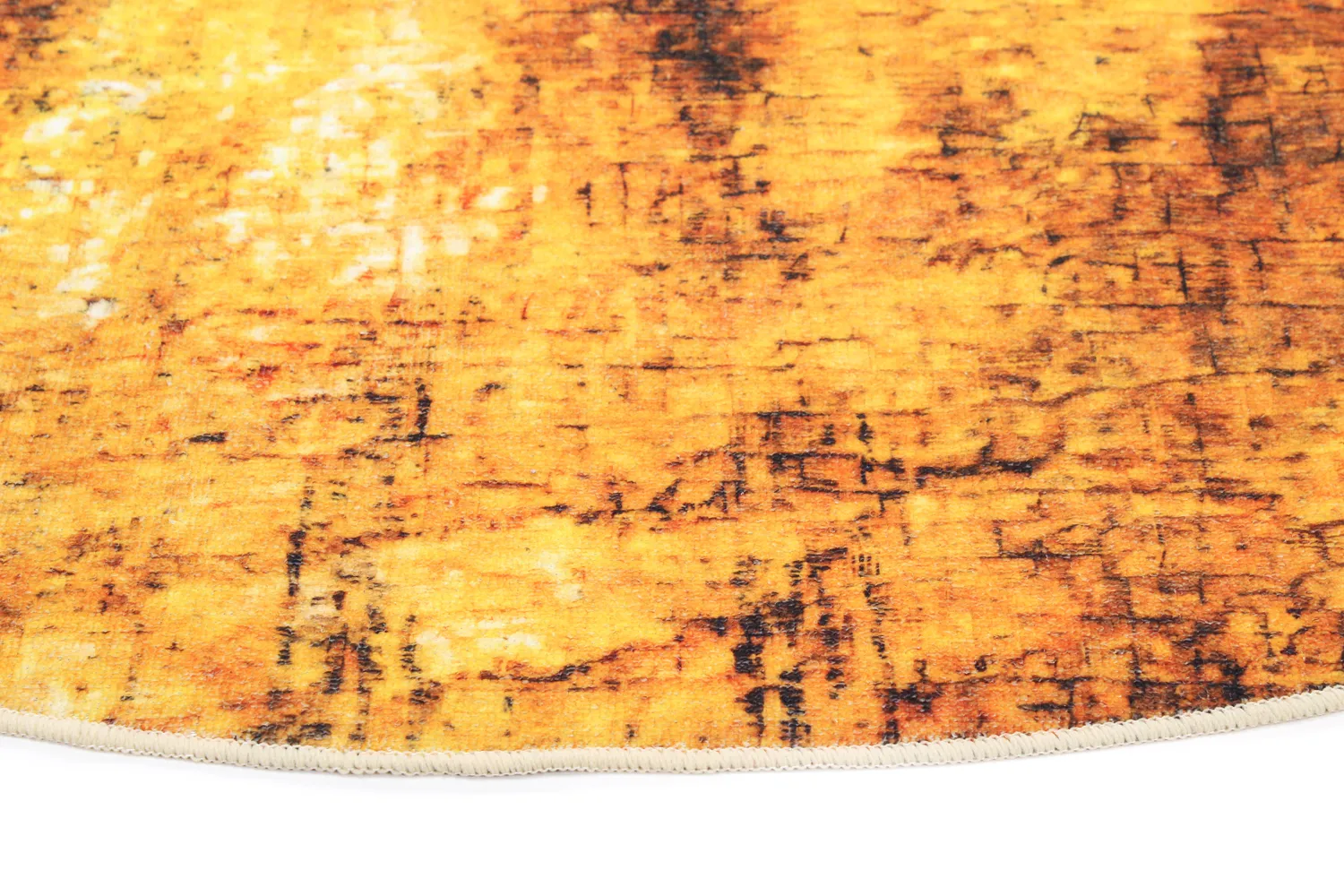 Kerek szőnyeg - Tremes (arany)