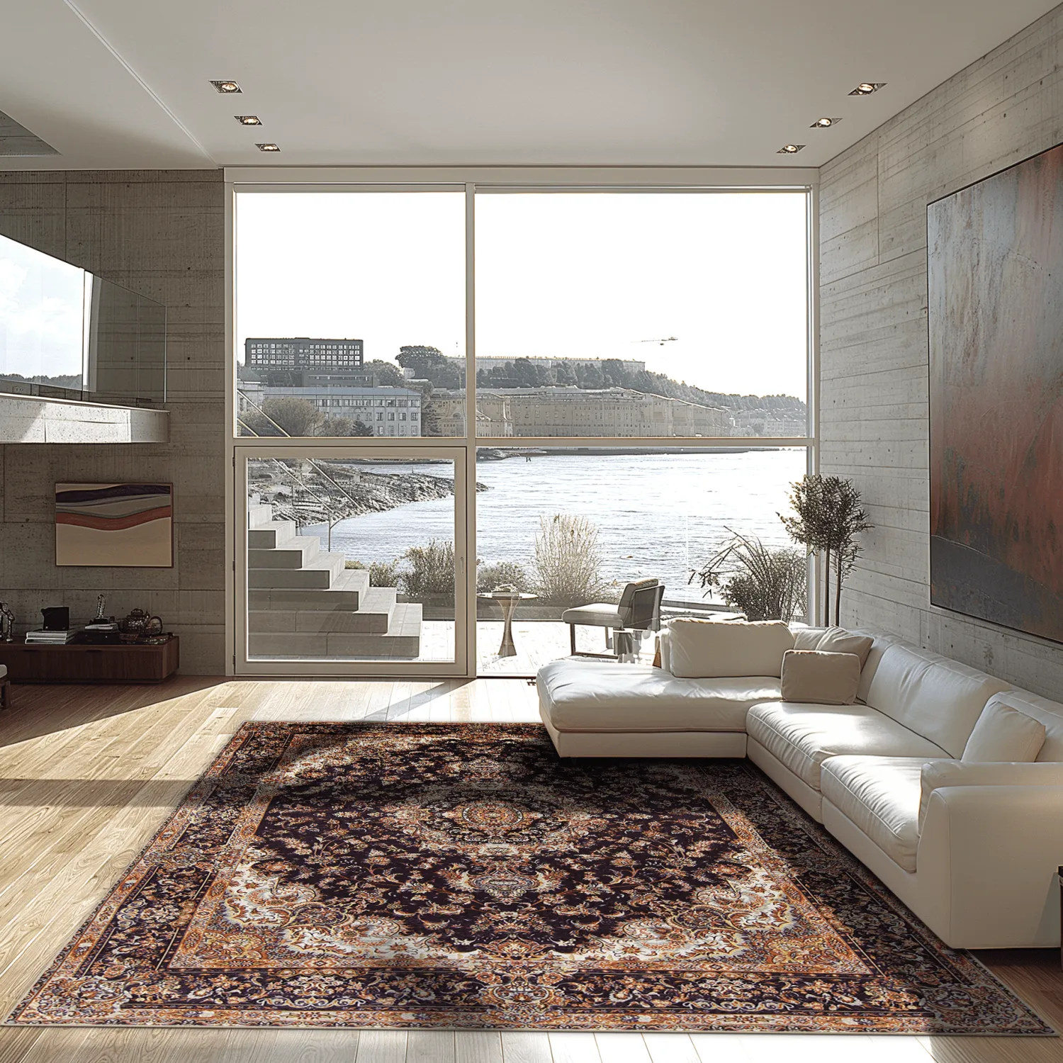 Wilton szőnyeg - Vakifli (fekete/többszínű)