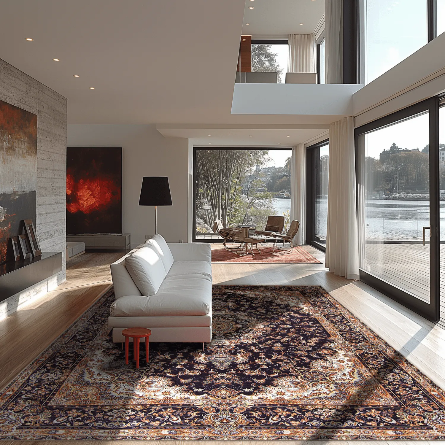 Wilton szőnyeg - Vakifli (fekete/többszínű)