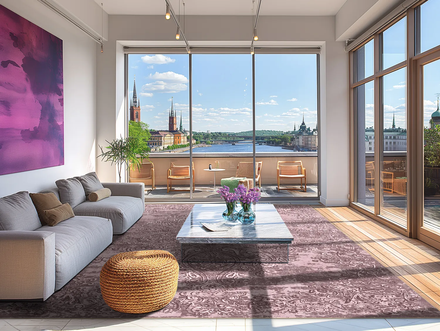 Wilton szőnyeg - Valenza (rózsaszín)