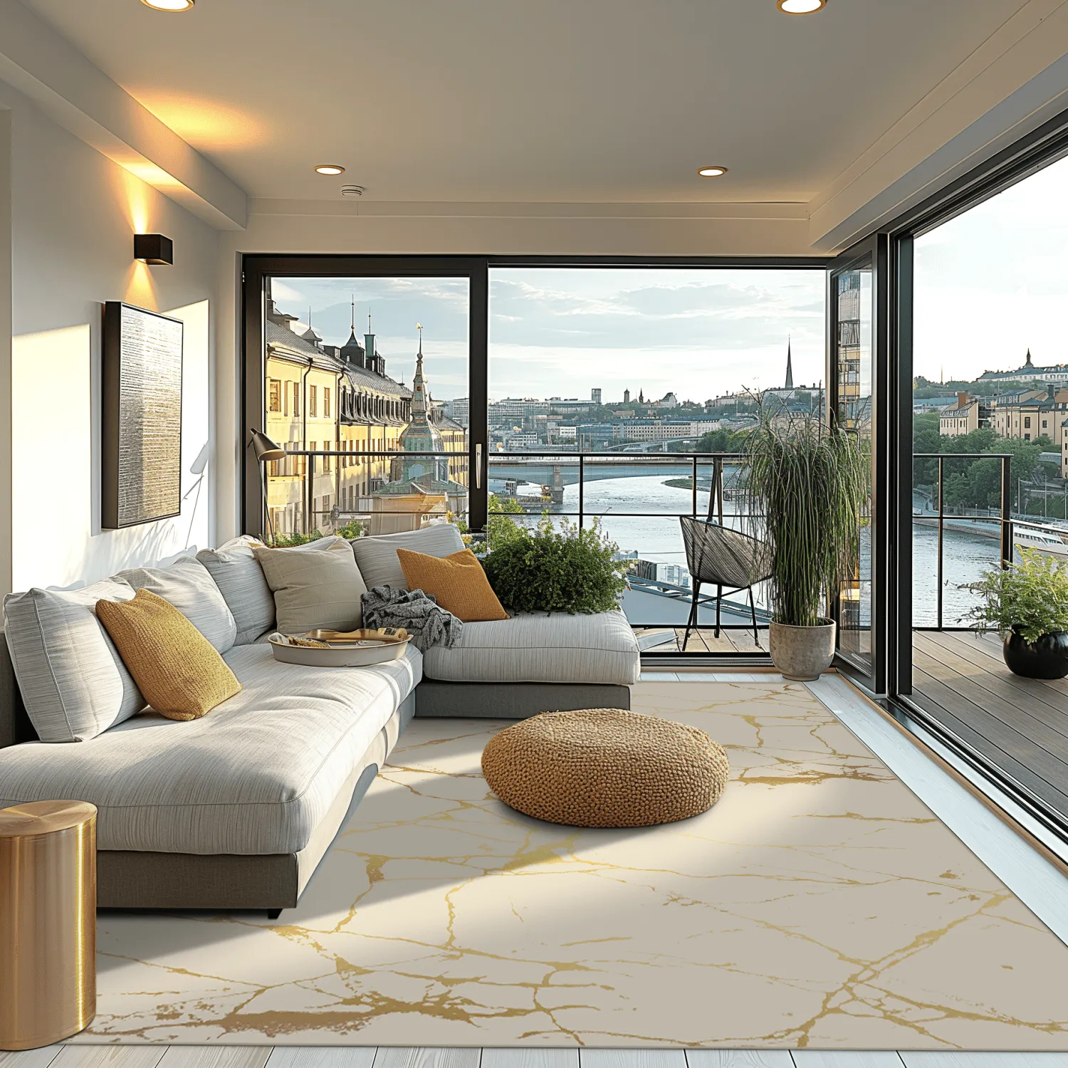 Wilton szőnyeg - Vieste (bezs/arany)