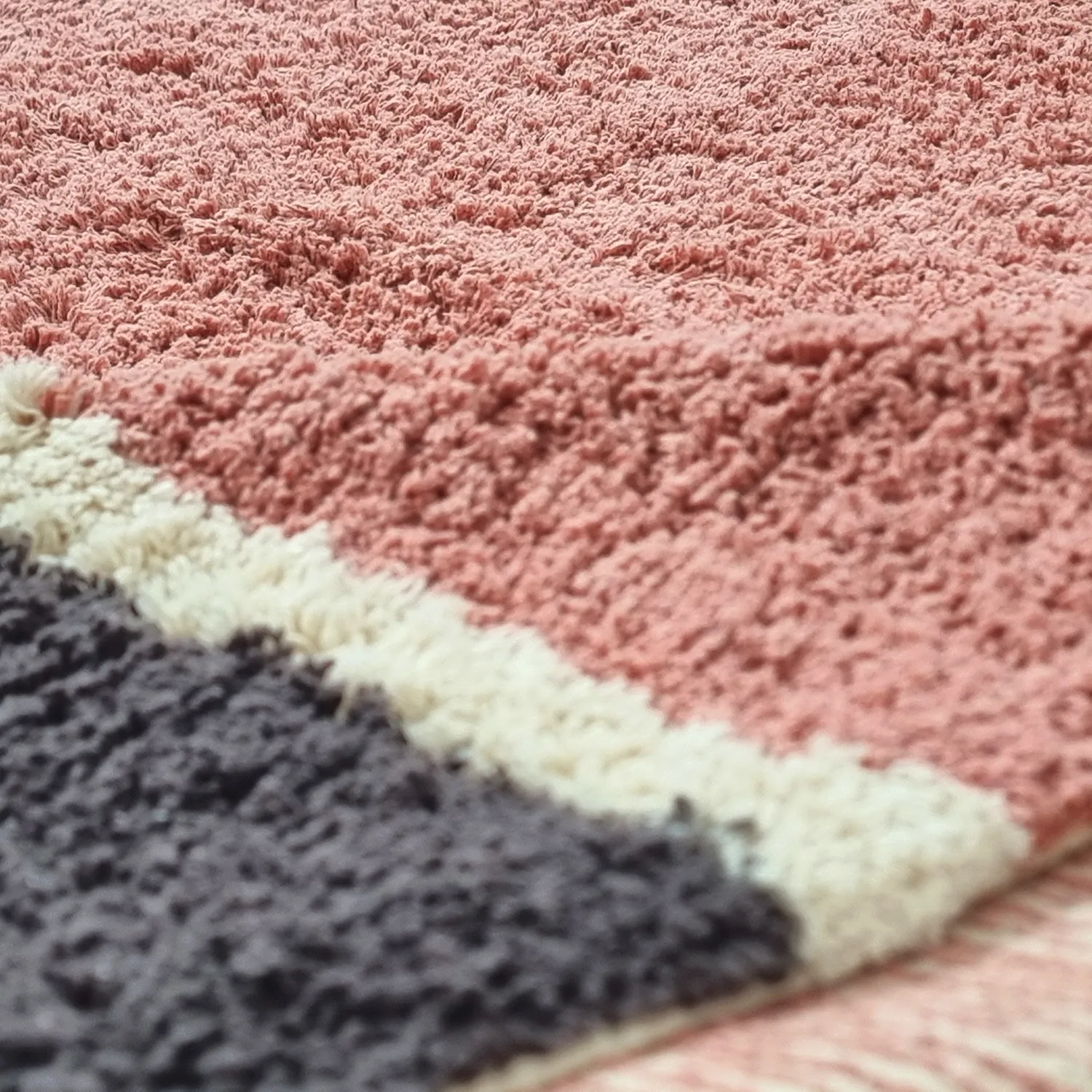 Shaggy szőnyeg - Vinci Natural Cotton Shaggy (rózsaszín)