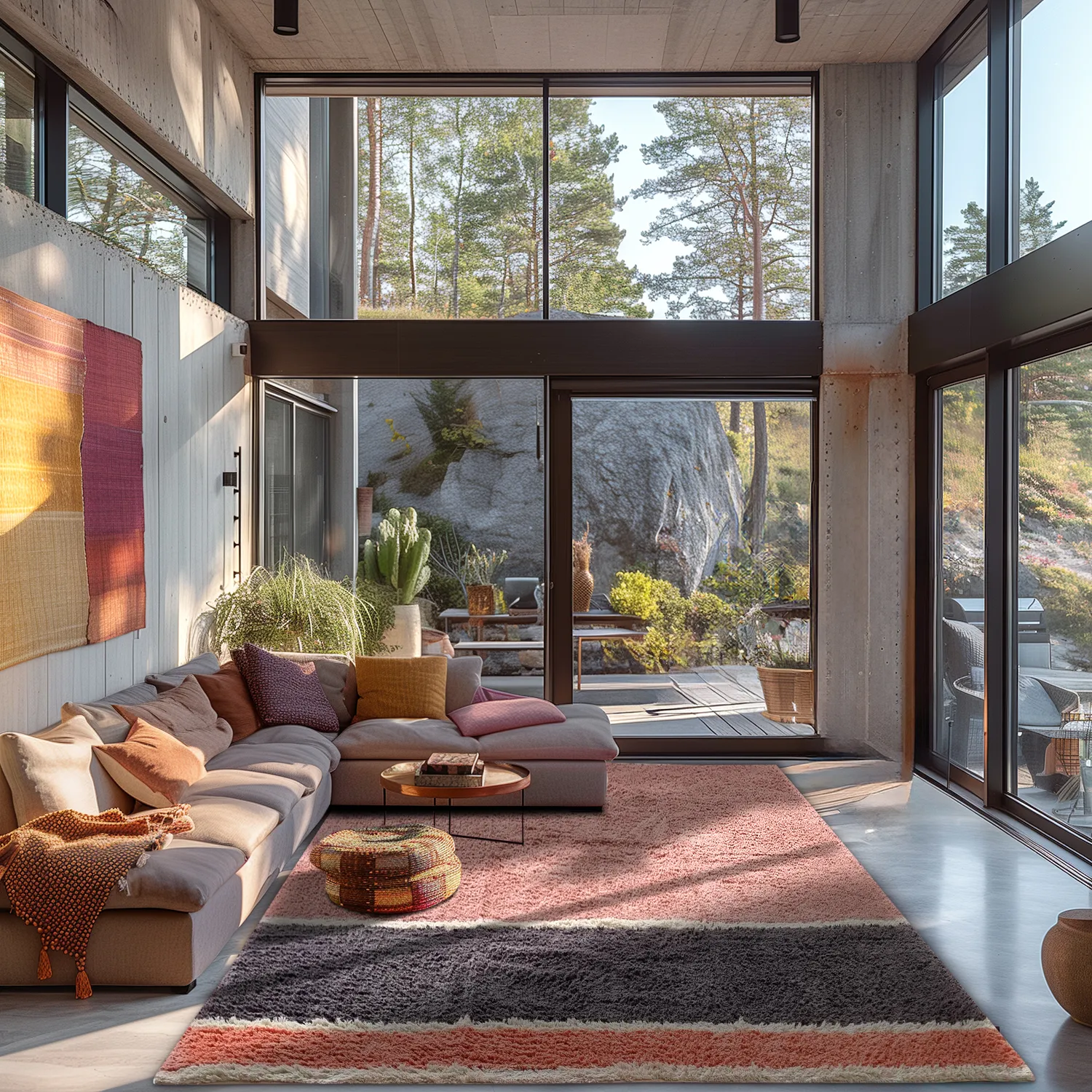 Shaggy szőnyeg - Vinci Natural Cotton Shaggy (rózsaszín)