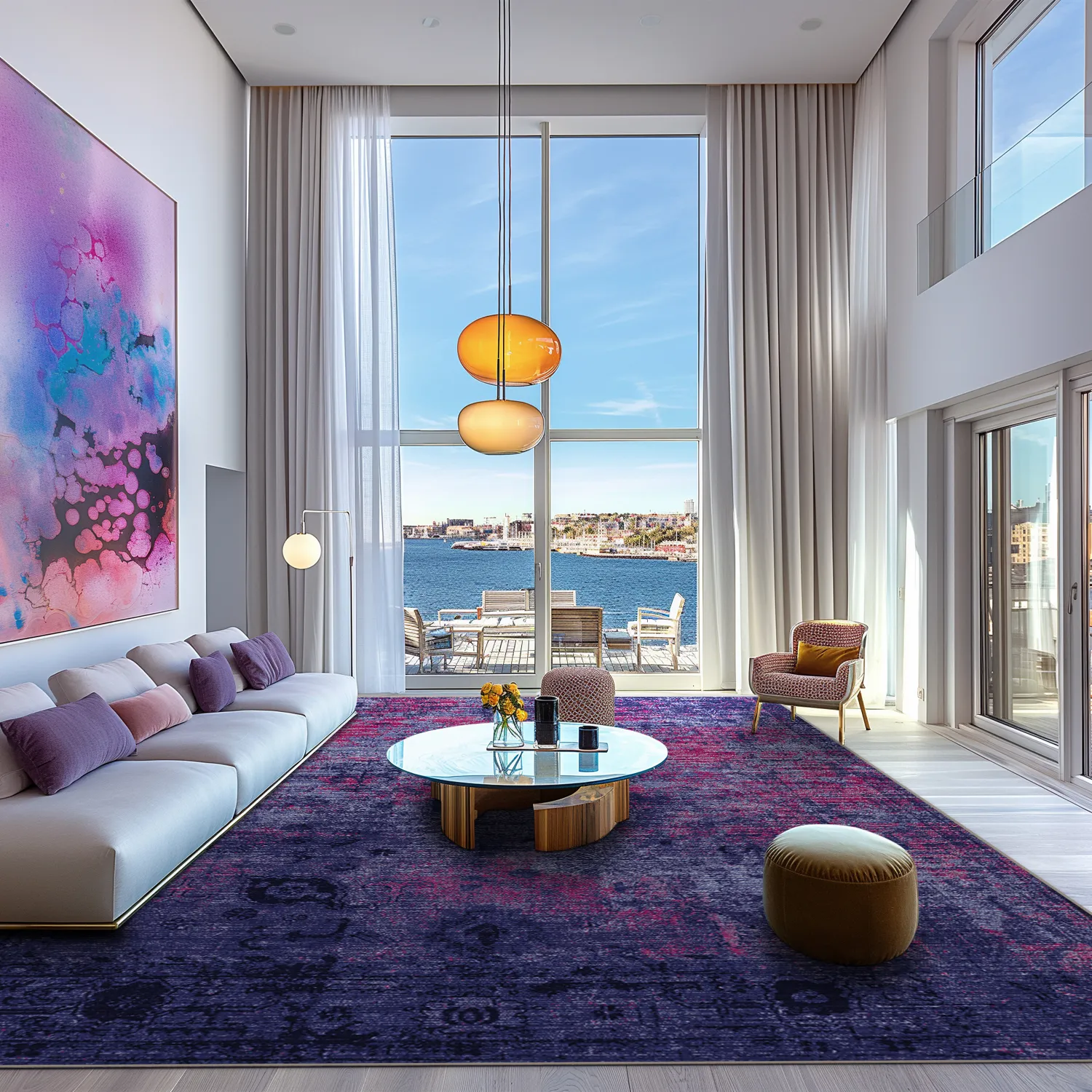 Wilton szőnyeg - Violetta (lila)