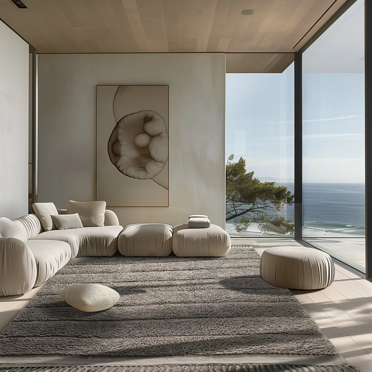 Shaggy szőnyeg - Willow Natural Cotton Shaggy (taupe)