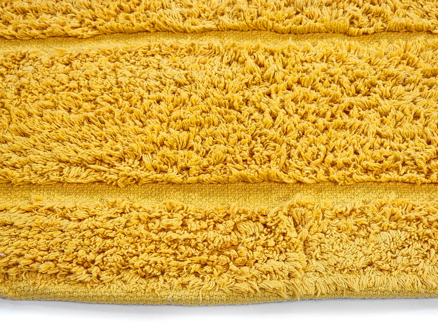 Kerek szőnyeg - Willow Natural Cotton Shaggy (sárga)