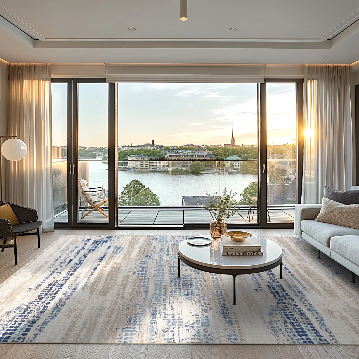 Wilton szőnyeg - Yafran (kék)