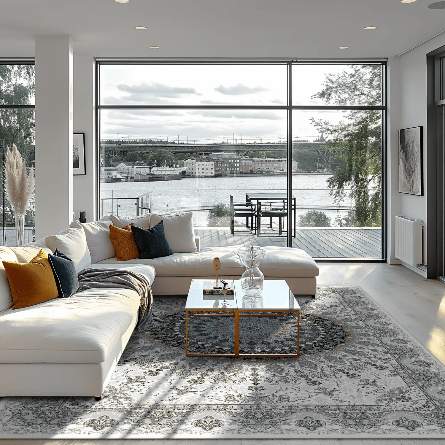 Wilton szőnyeg - Yelda (fehér/többszínű)