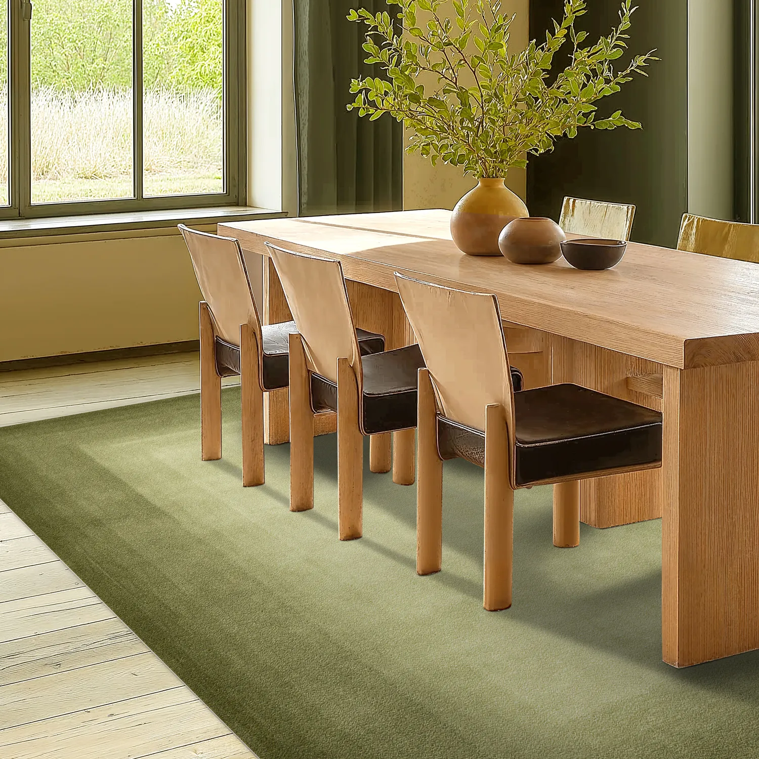 Wilton szőnyeg - Zina (moha zöld)