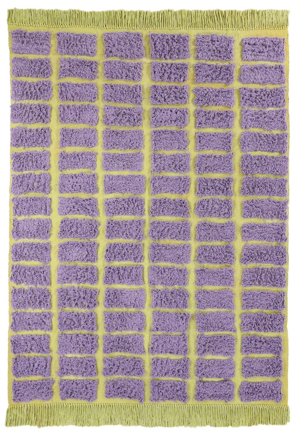 Shaggy szőnyeg - Zola Natural Cotton Shaggy (lila)