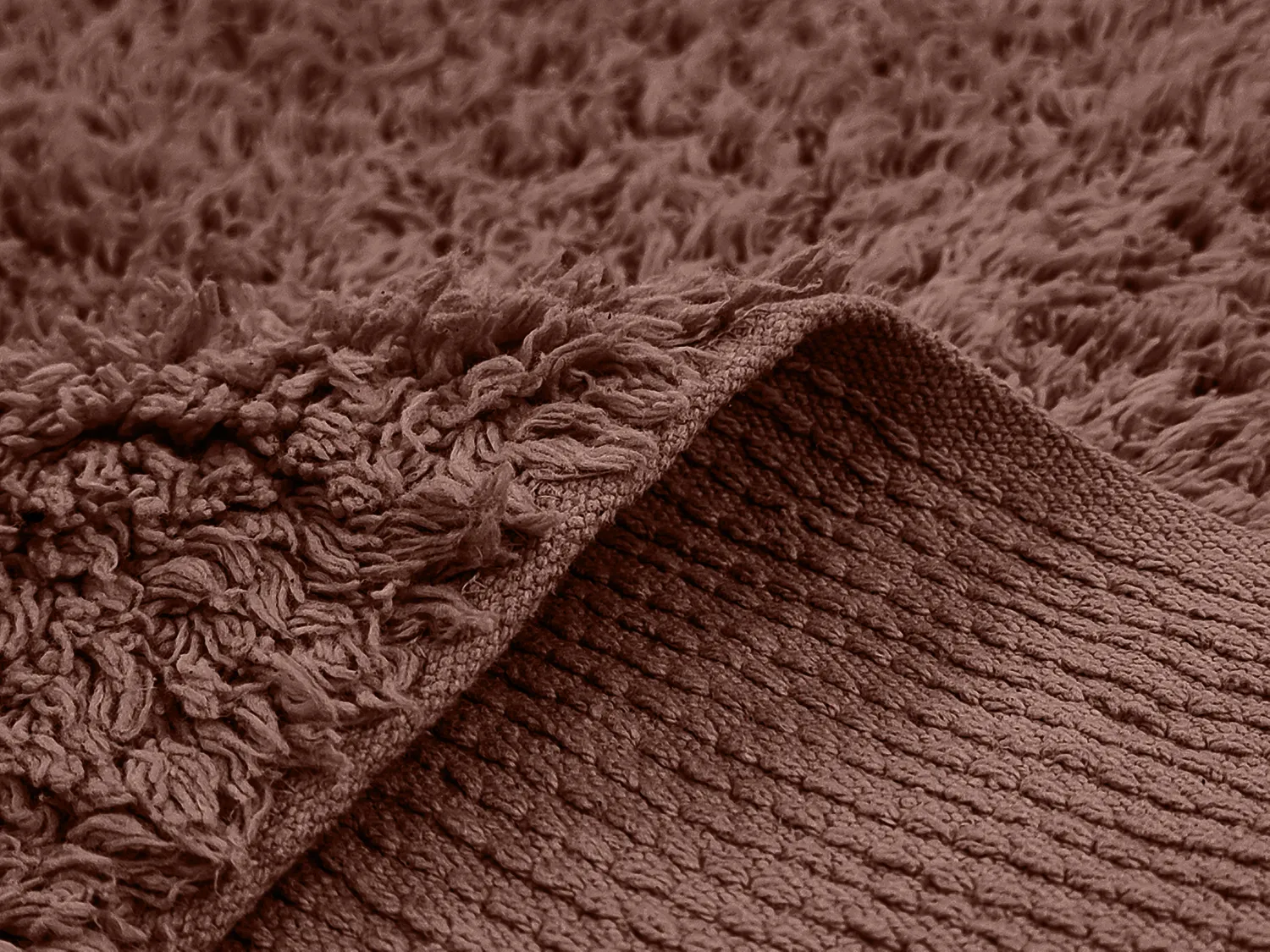 Shaggy szőnyeg - Alba Natural Cotton Shaggy (barna)