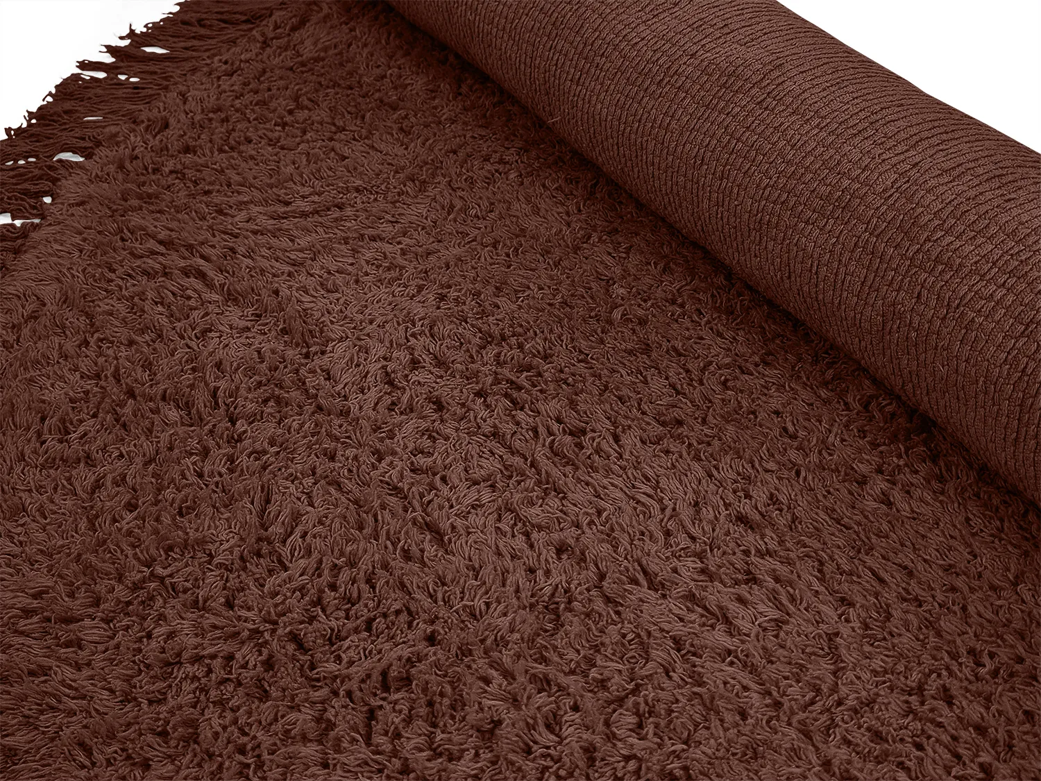 Kerek szőnyeg - Alba Natural Cotton Shaggy (barna)