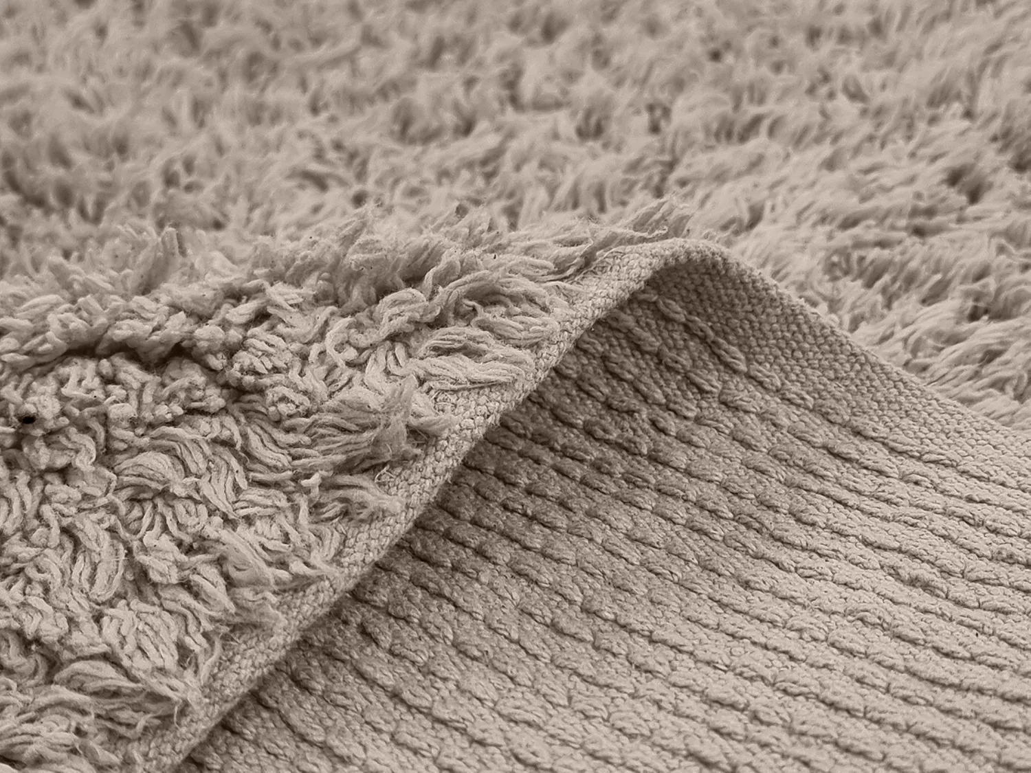 Shaggy szőnyeg - Alba Natural Cotton Shaggy (tópszín)