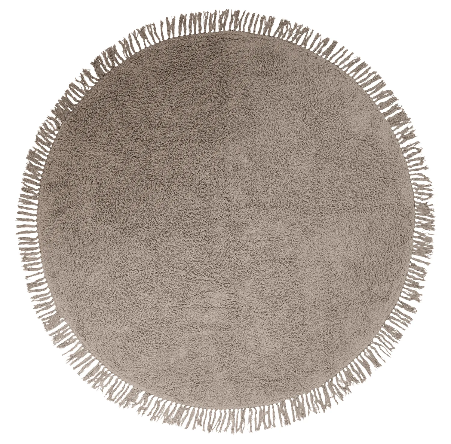 Kerek szőnyeg - Alba Natural Cotton Shaggy (tópszín)