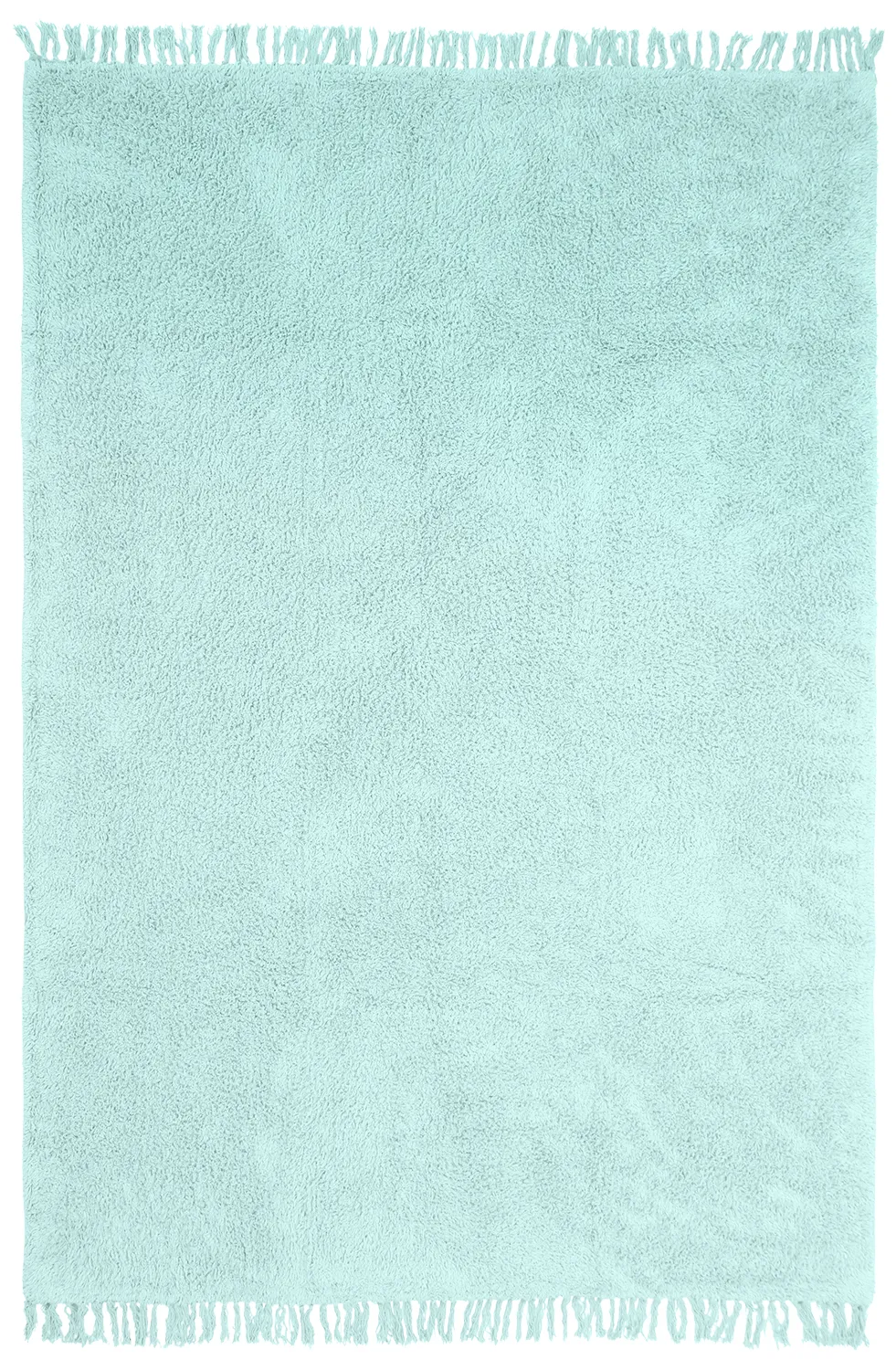 Shaggy szőnyeg - Alba Natural Cotton Shaggy (türkiz)