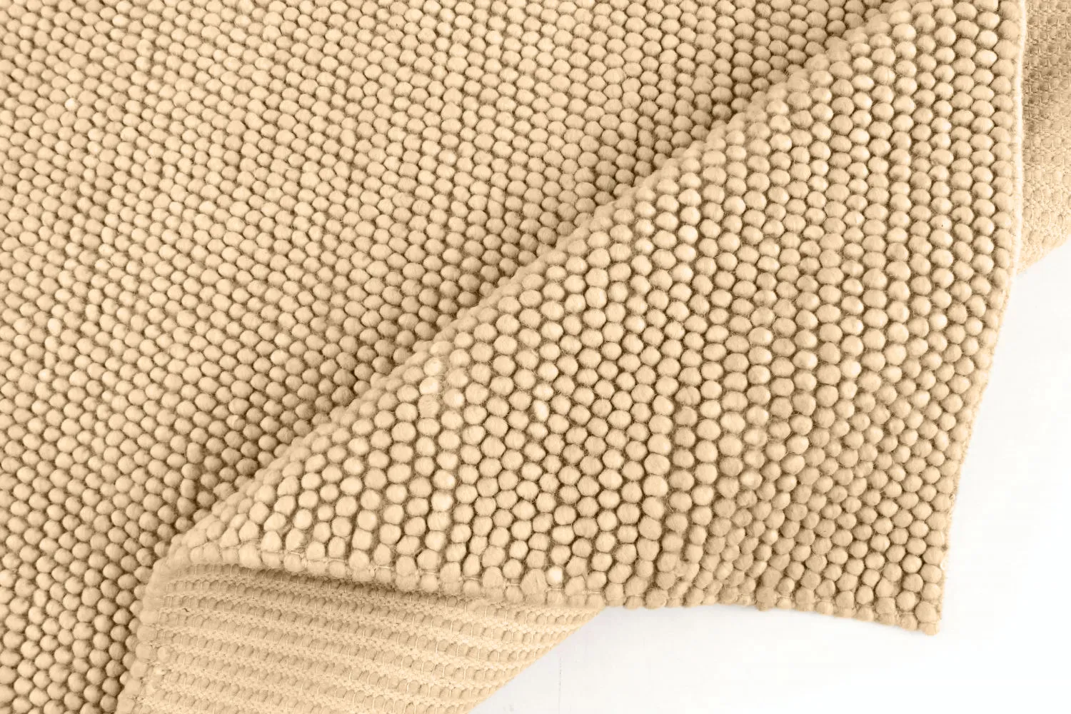 Gyapjúszőnyeg - Avafors Wool Bubble (homok)