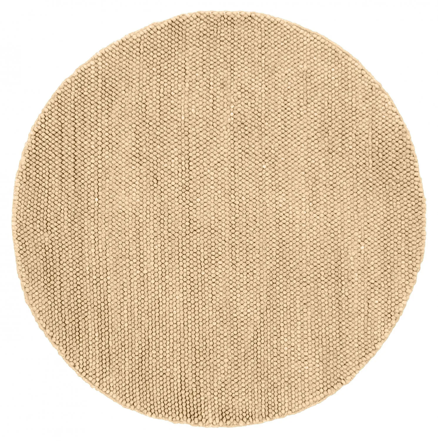 Kerek szőnyeg - Avafors Wool Bubble (homok)