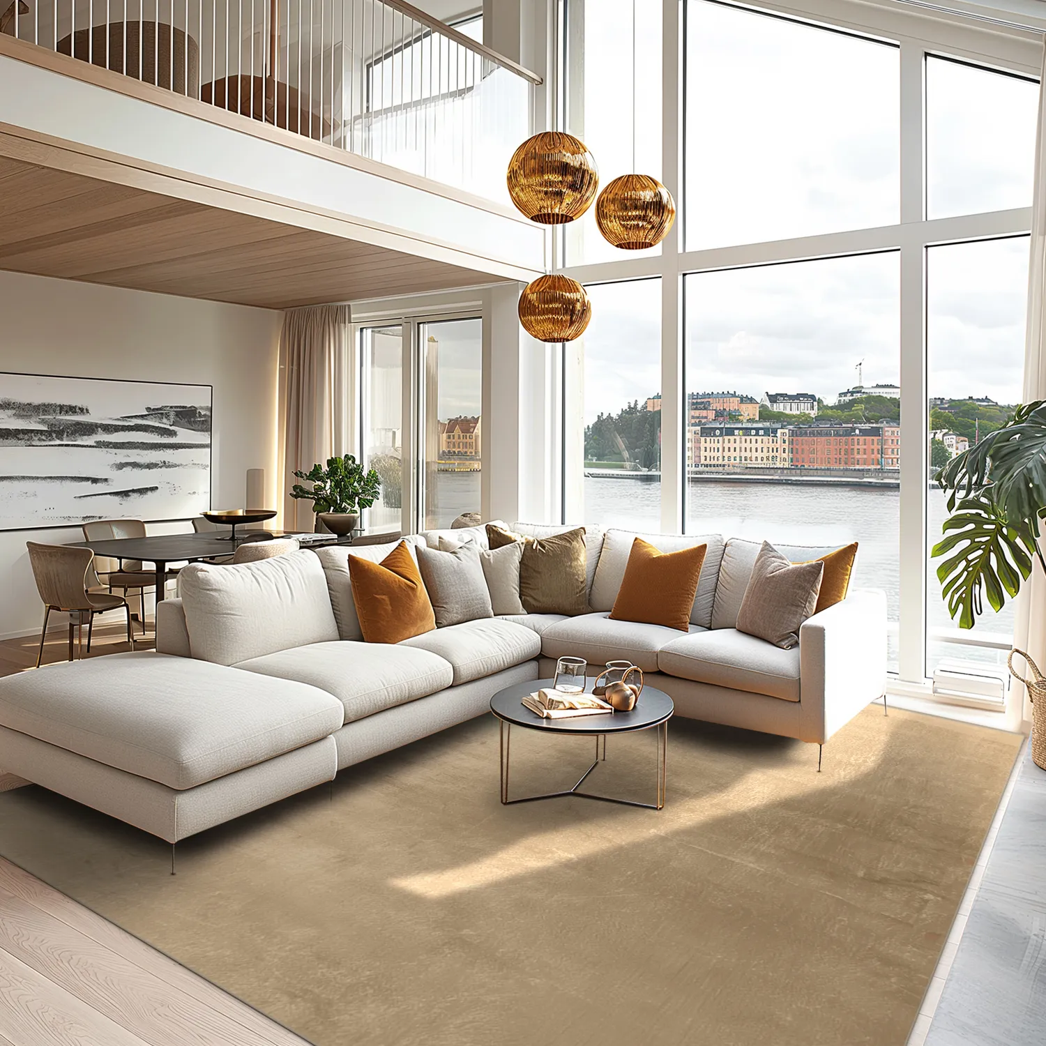 Wilton szőnyeg - Artena (bézs)