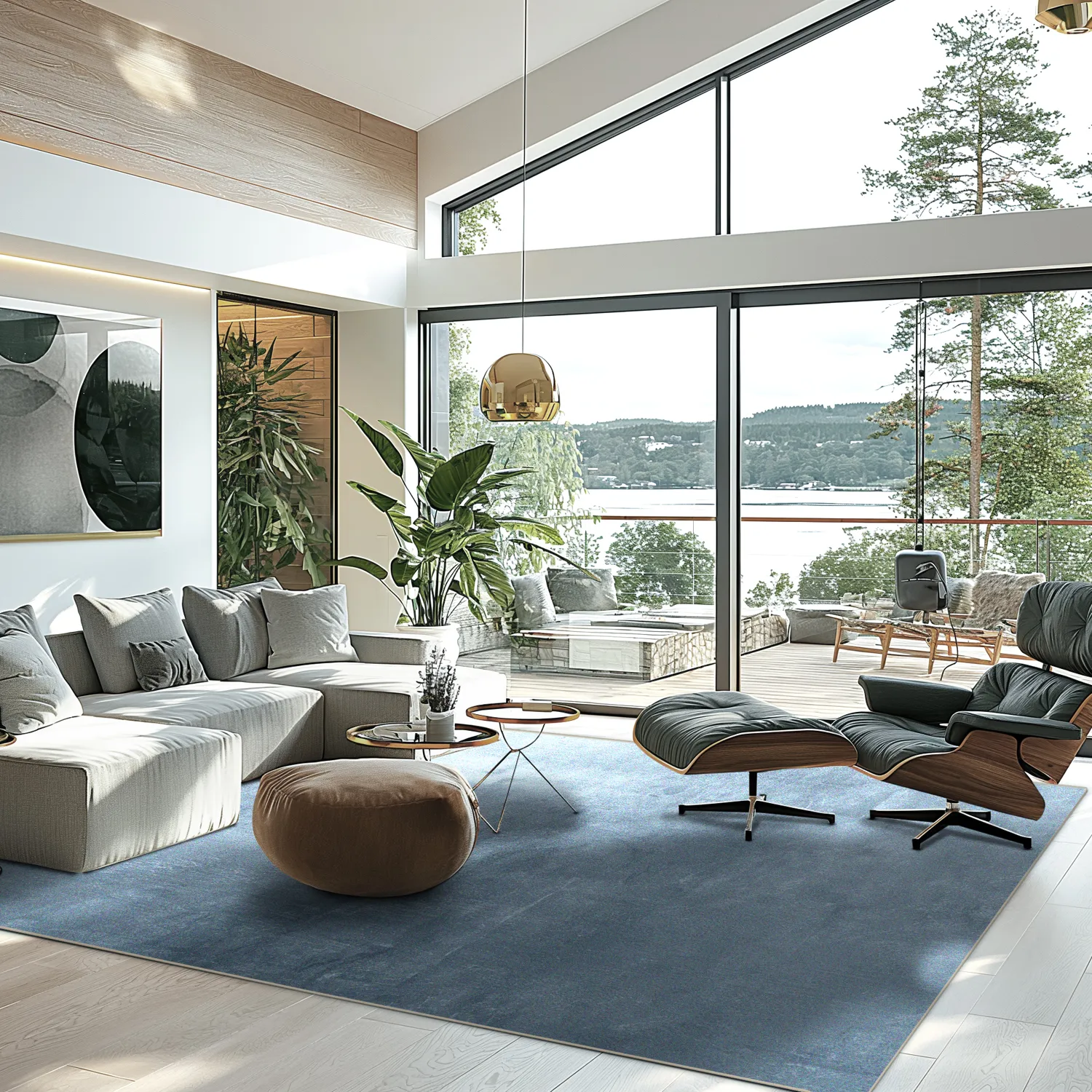 Wilton szőnyeg - Artena (kékesszürke)