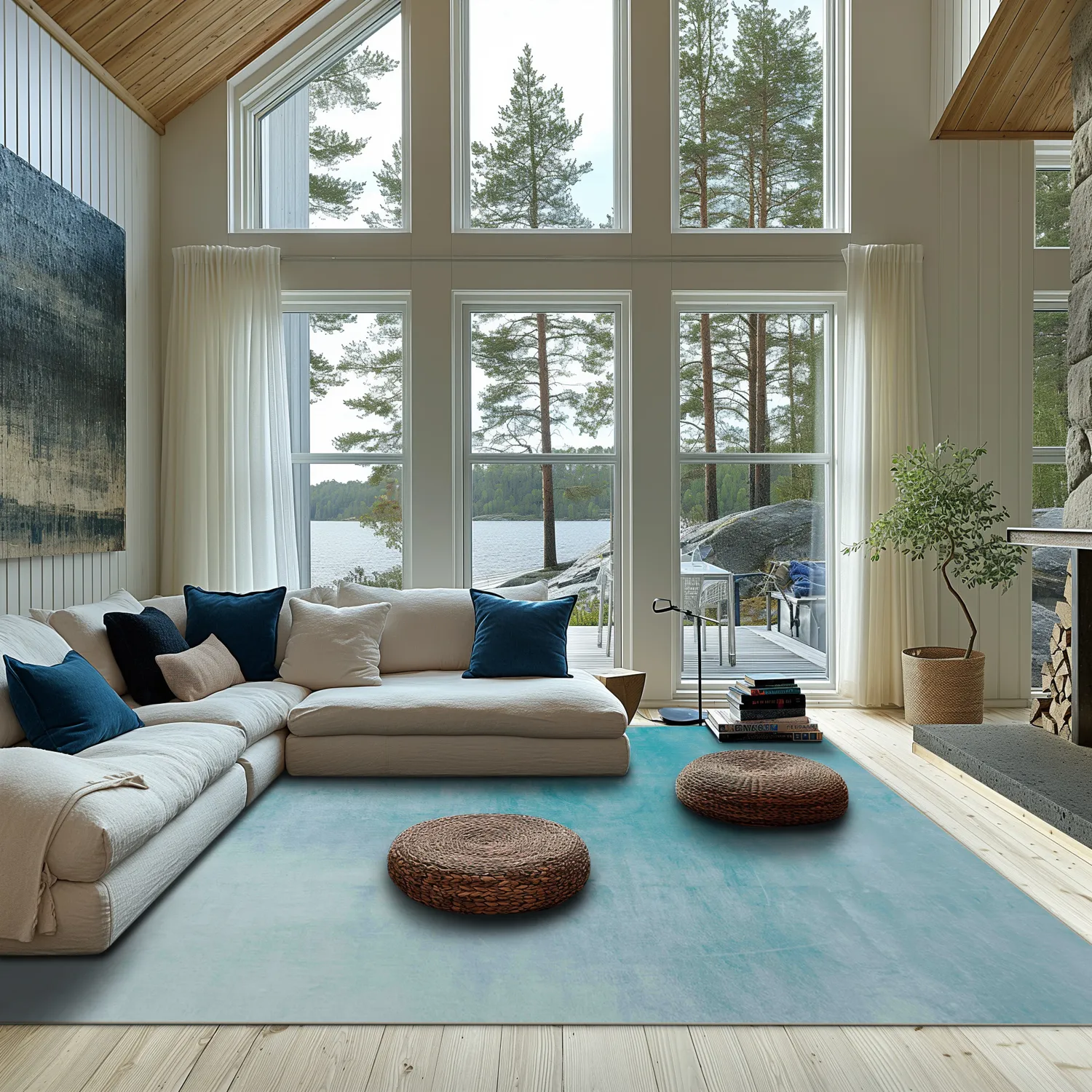 Wilton szőnyeg - Artena (világoskék)