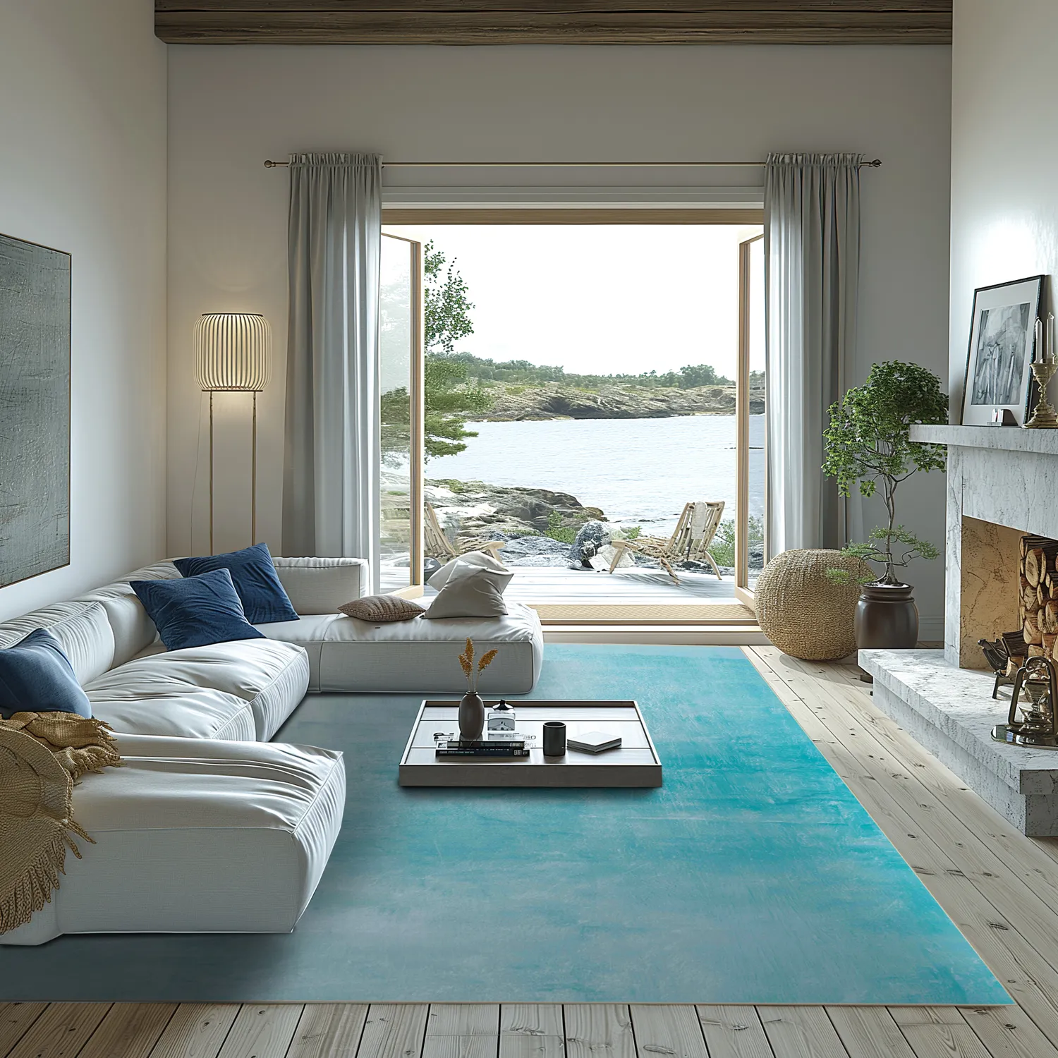 Wilton szőnyeg - Artena (világoskék)