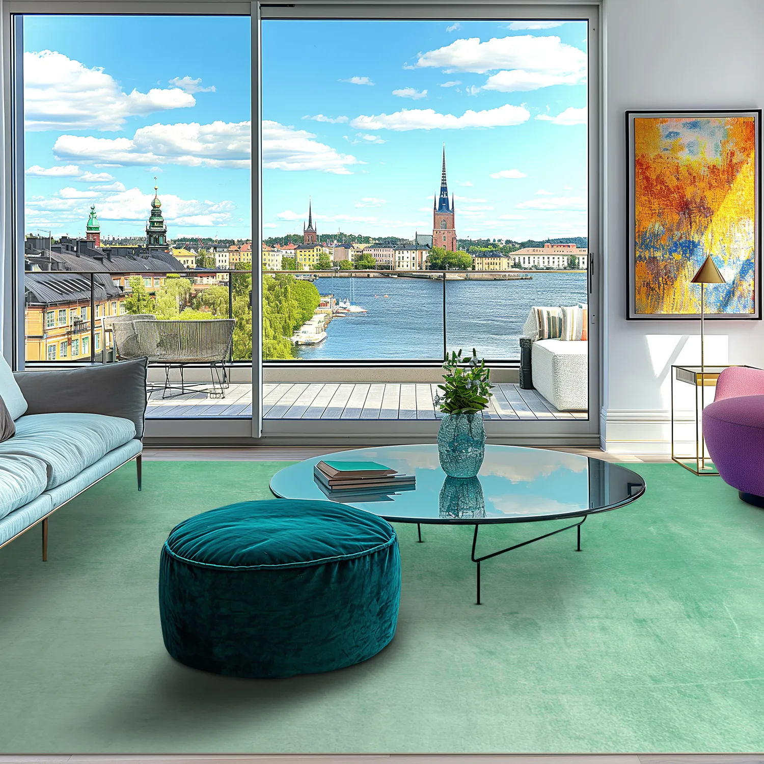 Wilton szőnyeg - Artena (világoszöld)