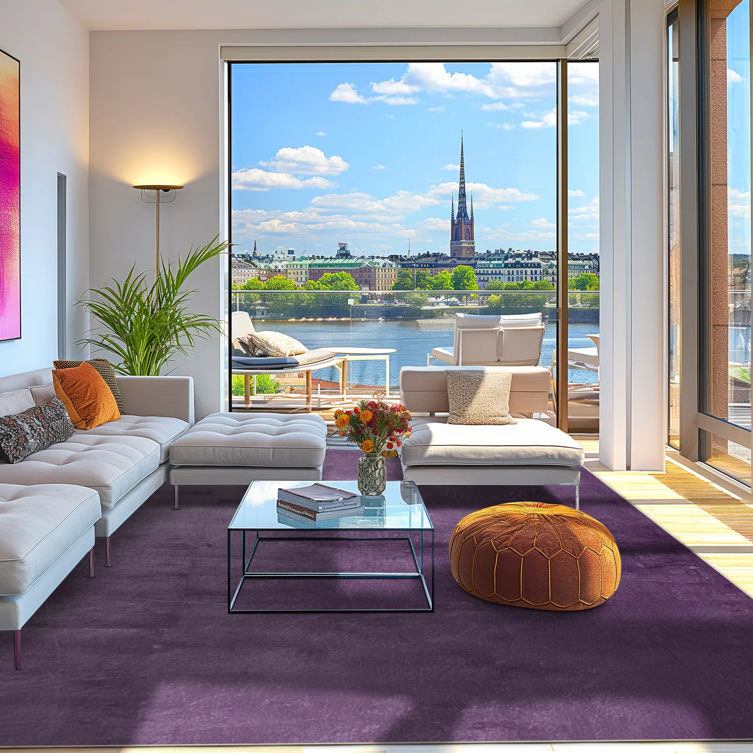 Wilton szőnyeg - Artena (lila)