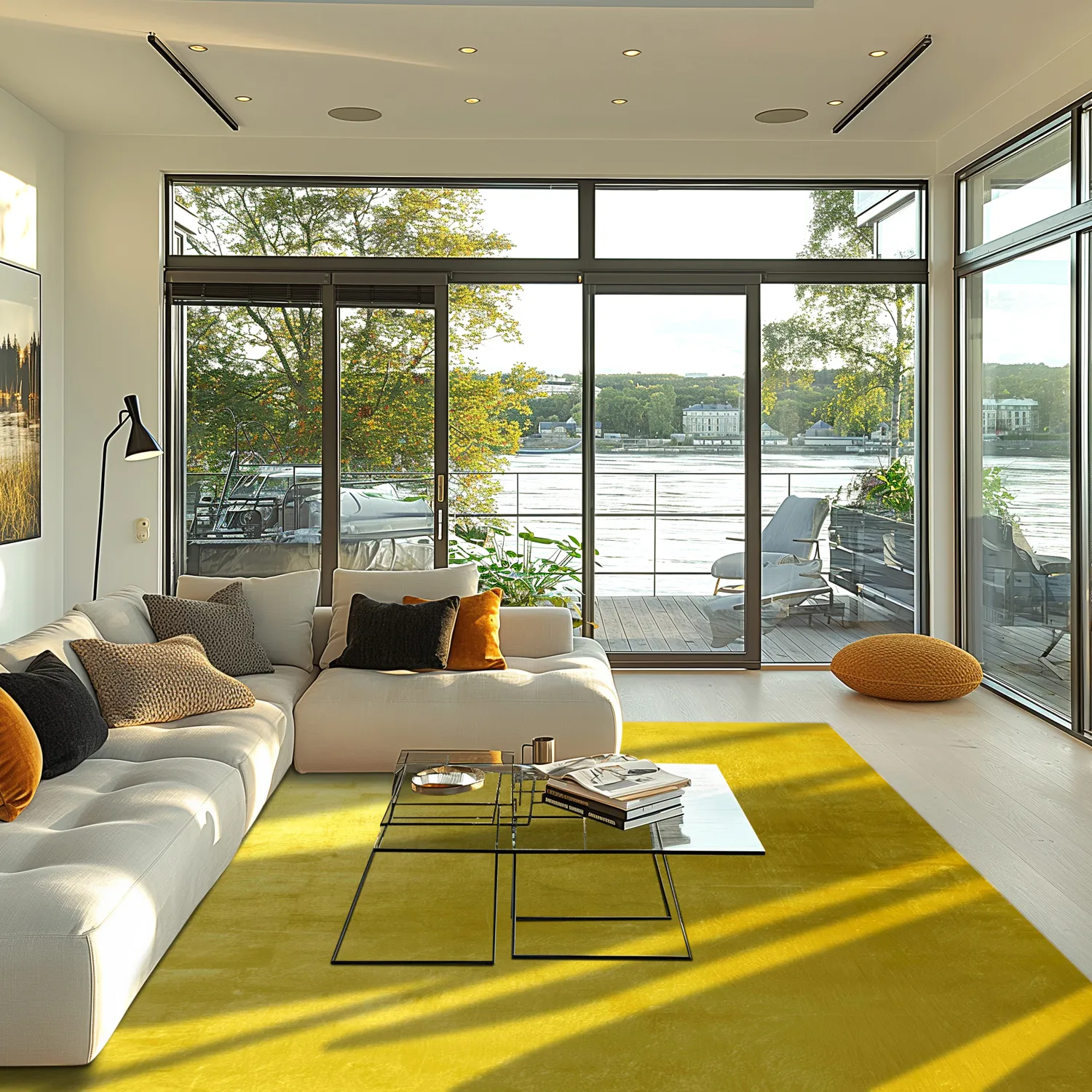 Wilton szőnyeg - Artena (sárga)