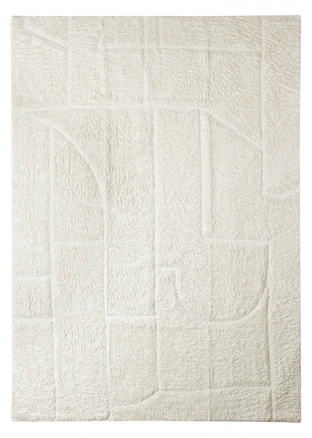 Shaggy szőnyeg - Cremona Natural Cotton Shaggy (offwhite)