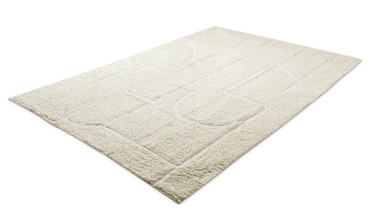 Shaggy szőnyeg - Cremona Natural Cotton Shaggy (offwhite)