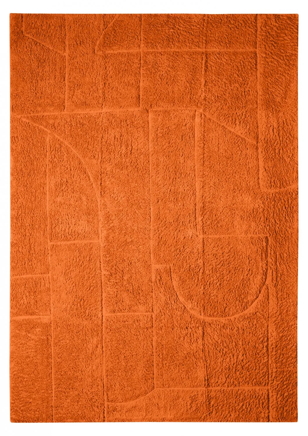 Shaggy szőnyeg - Cremona Natural Cotton Shaggy (narancssárga)