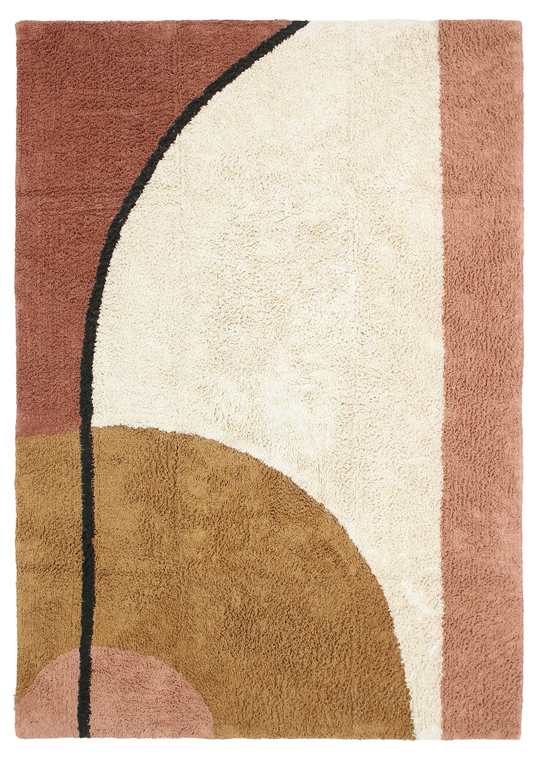 Shaggy szőnyeg - Donostia Natural Cotton Shaggy (többszínű)