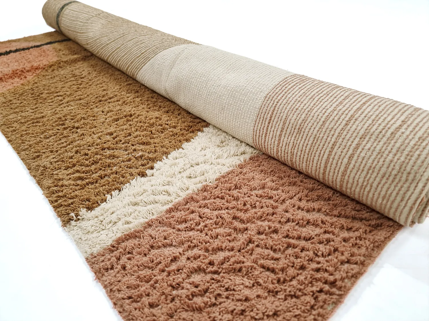 Shaggy szőnyeg - Donostia Natural Cotton Shaggy (többszínű)