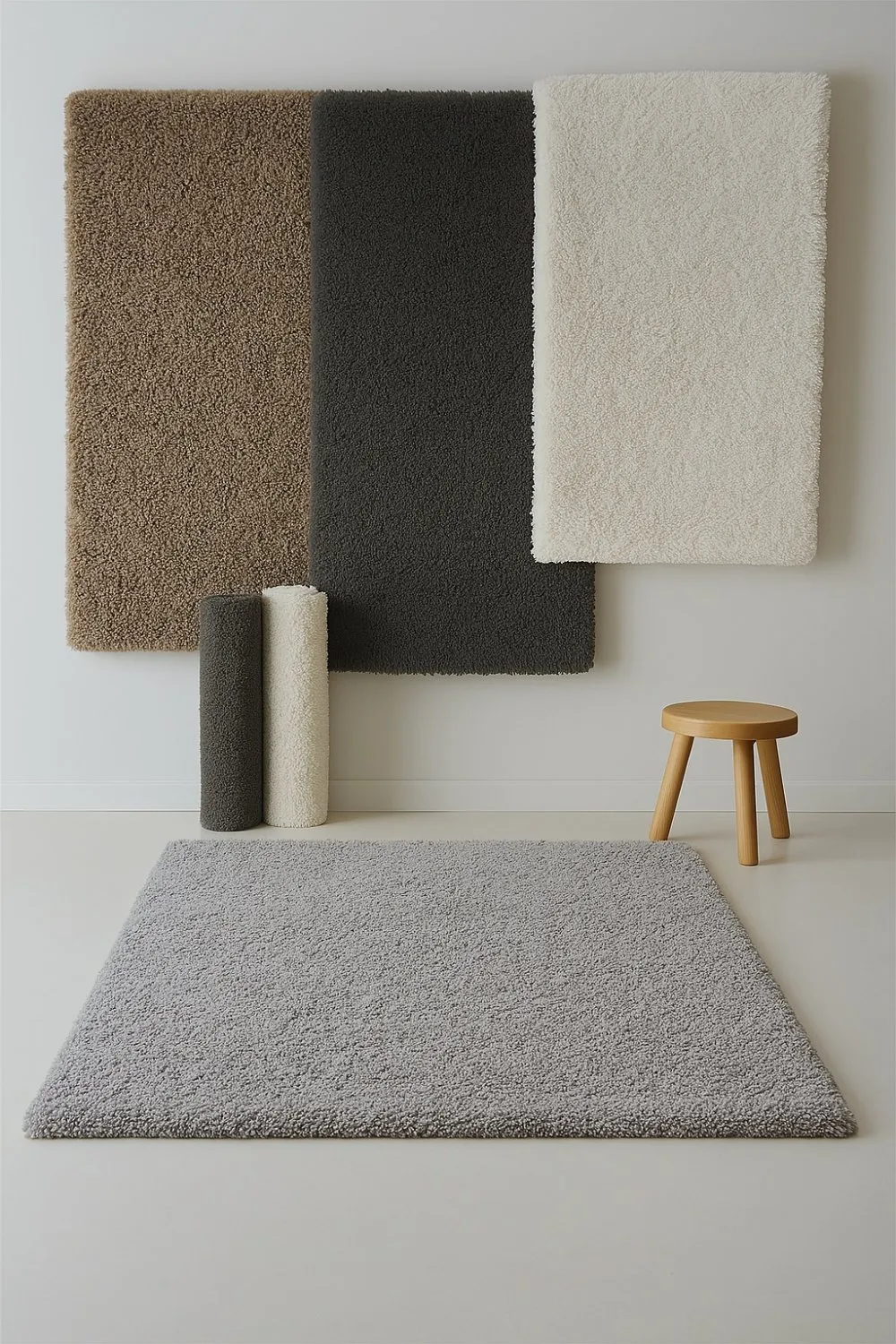 Shaggy szőnyeg - Antuco (világosszürke)