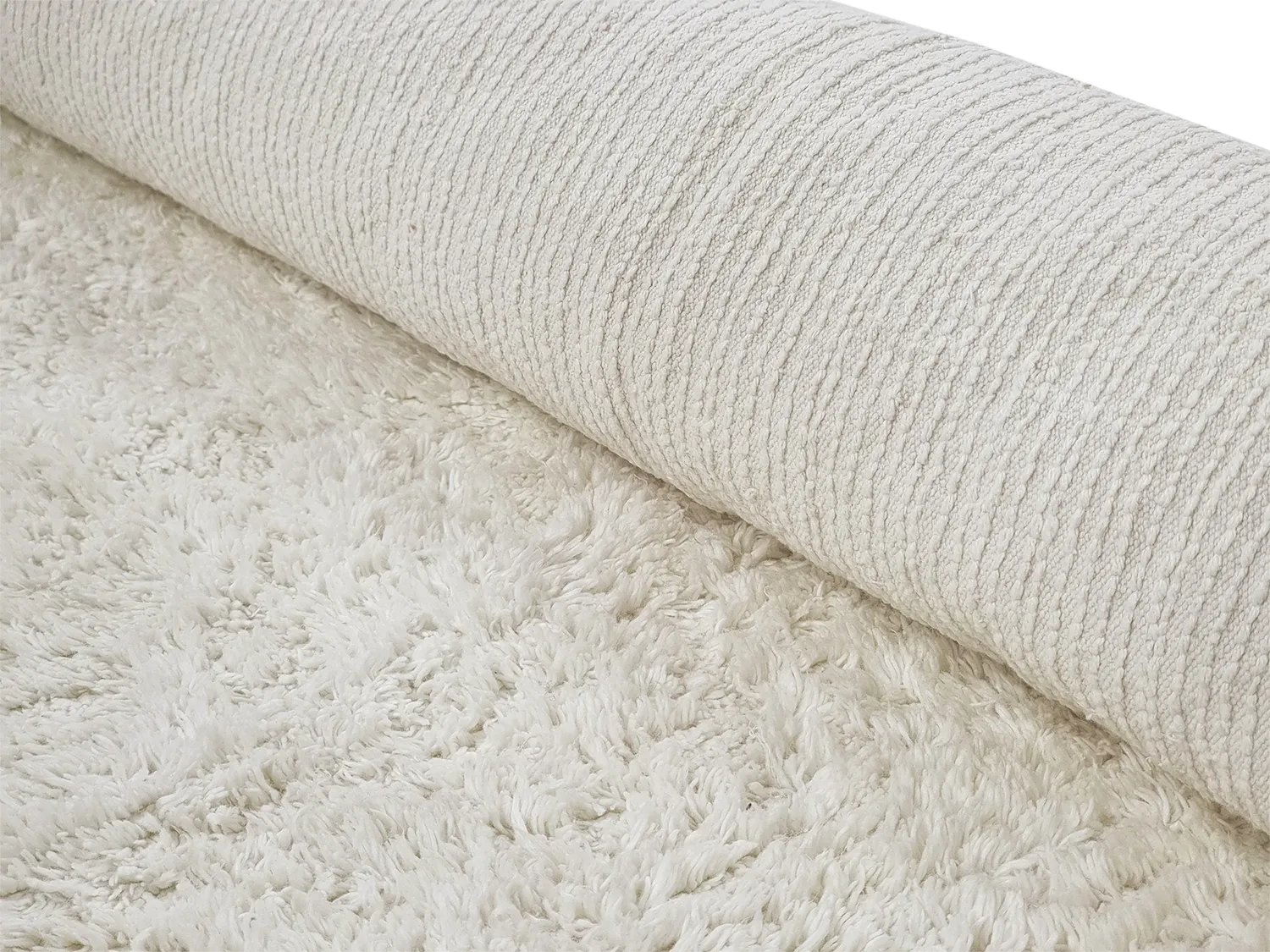 Shaggy szőnyeg - Sion Natural Cotton Shaggy (offwhite)
