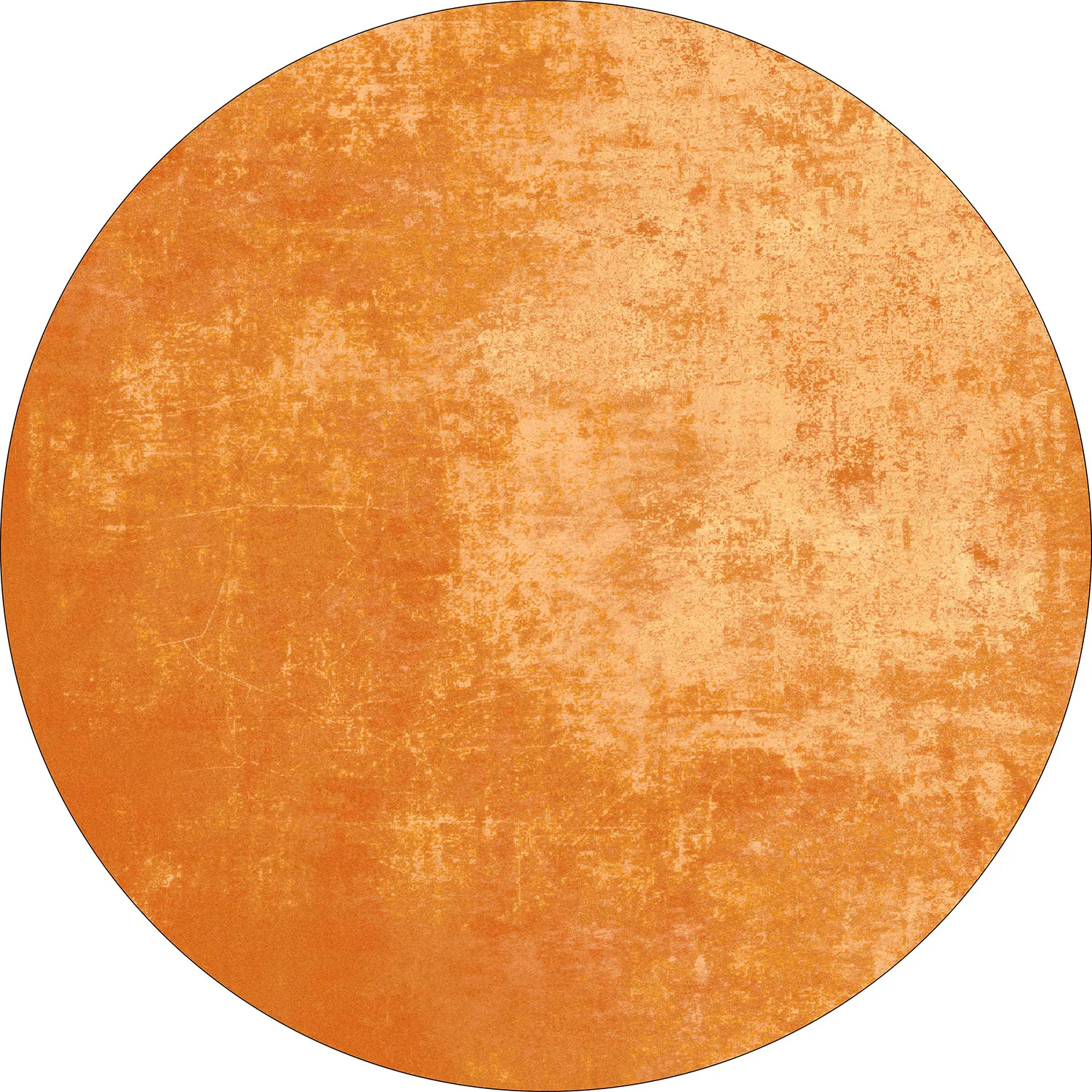 Kerek szőnyeg - Lynton (narancs)