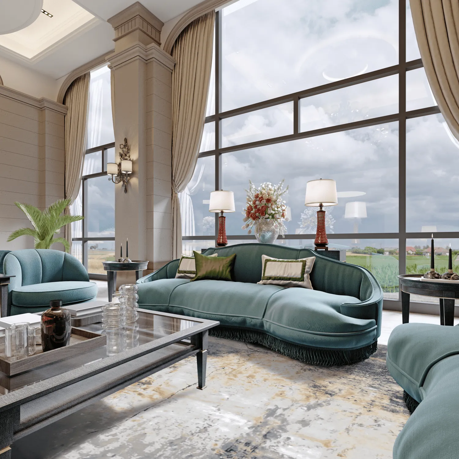 Wilton szőnyeg - Melazzo (szürke/többszínű)