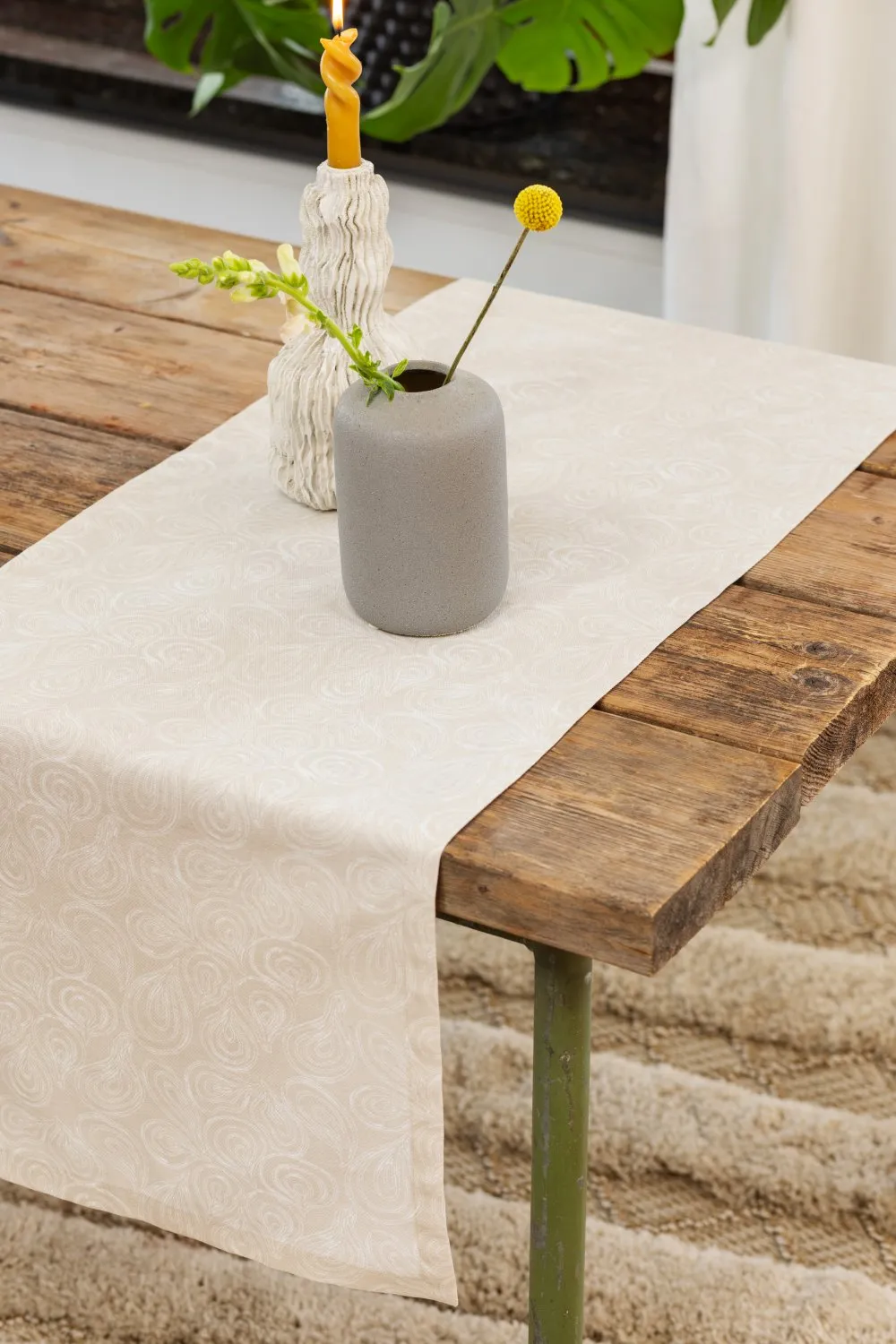 Asztalfutók - Futó Merja (bézs)