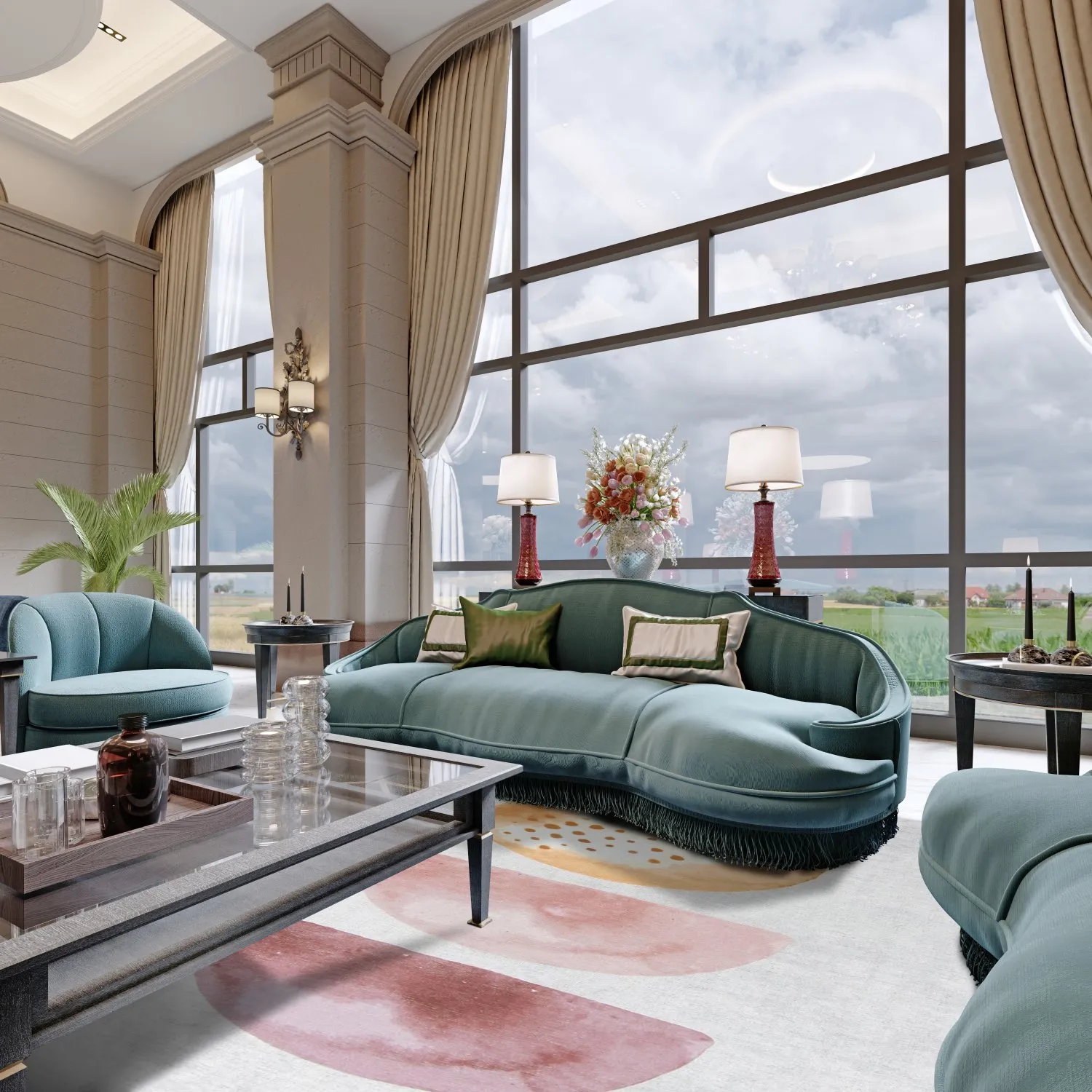 Wilton szőnyeg - Brionne (többszínű)