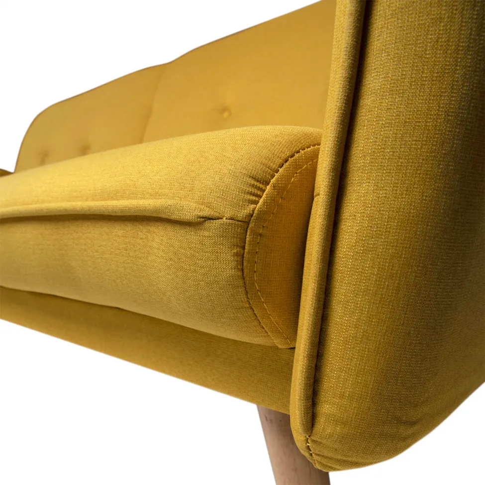 Kinyitható kanapé - Kap Verde (sárga)