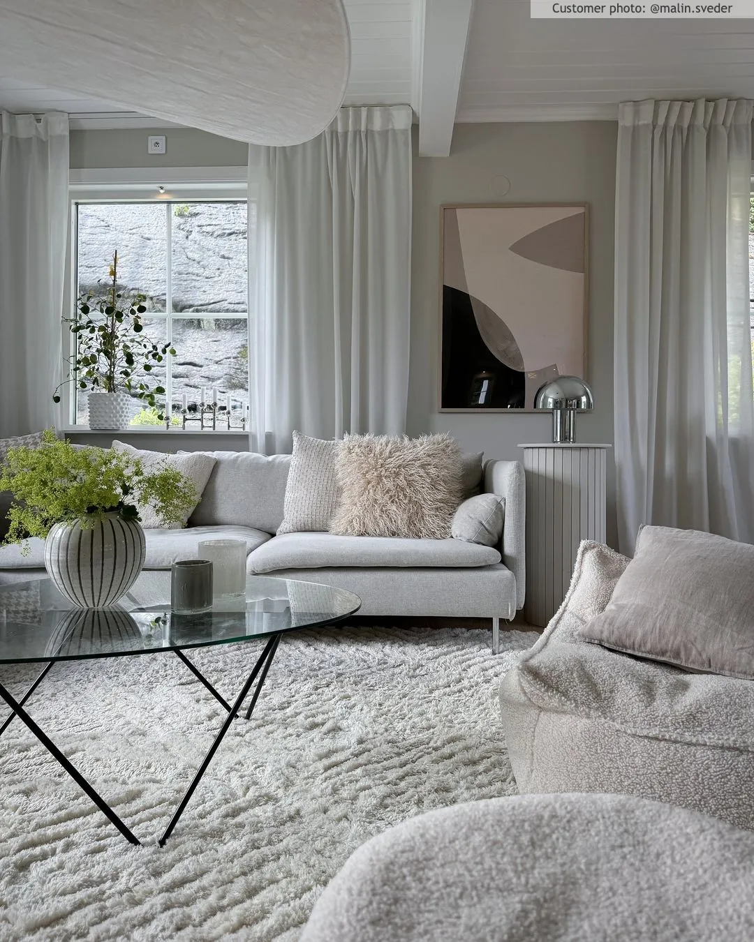 Shaggy szőnyeg - Monti (offwhite)