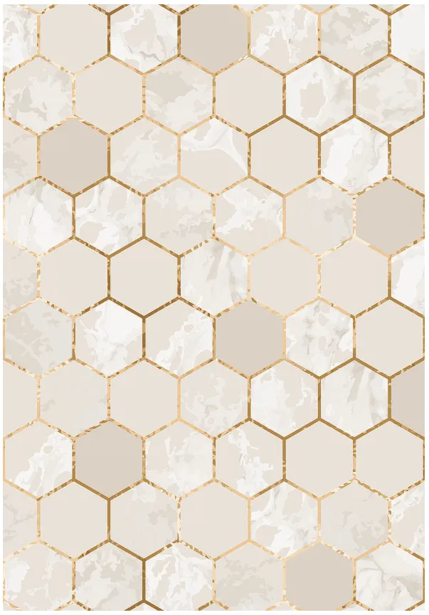 Wilton szőnyeg - Morino (bezs/fehér/arany)