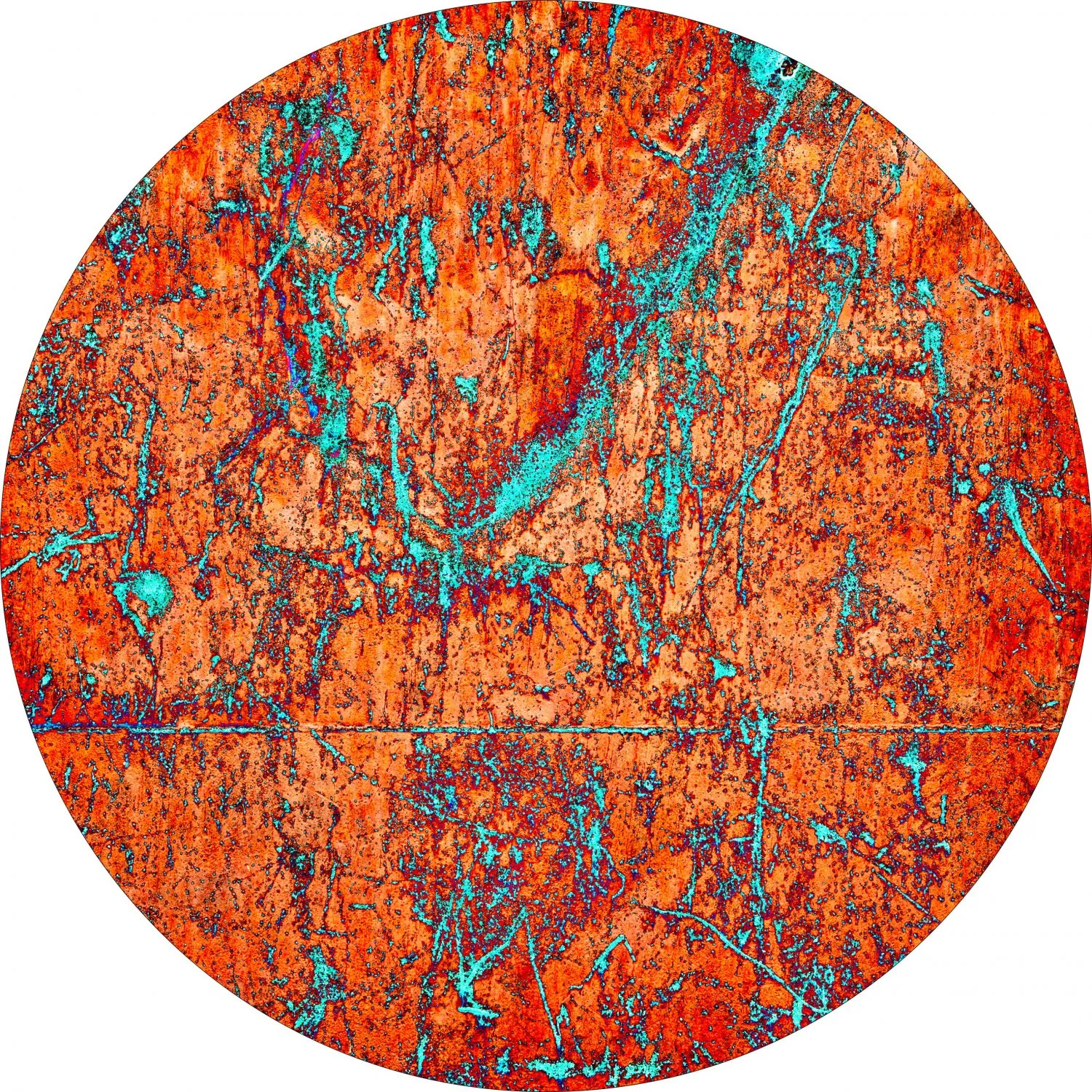 Kerek szőnyeg - Alfehéro (többszínű)