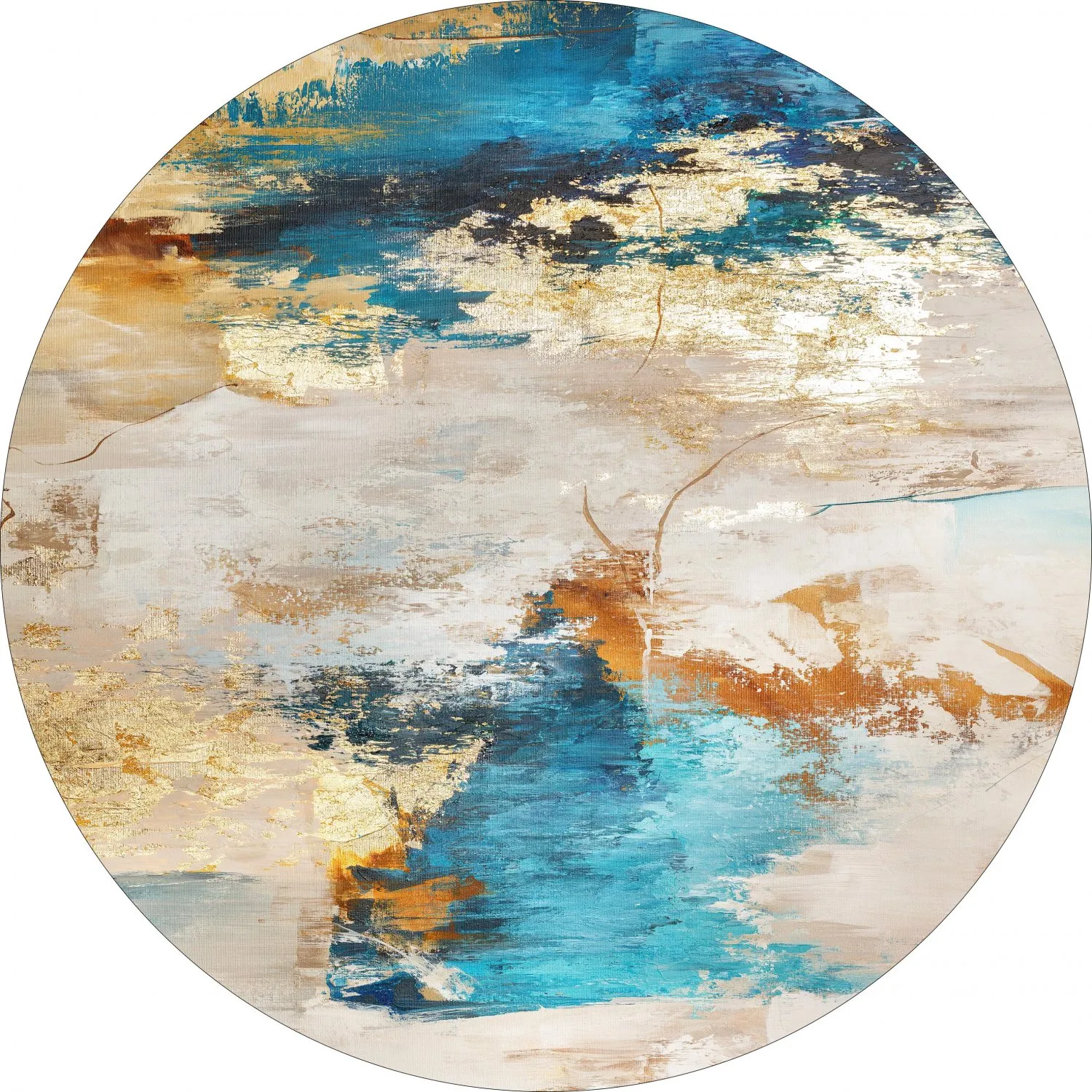 Kerek szőnyeg - Vasto (többszínű)