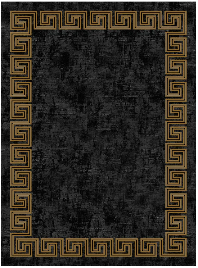 Wilton szőnyeg - Myra (fekete/arany)