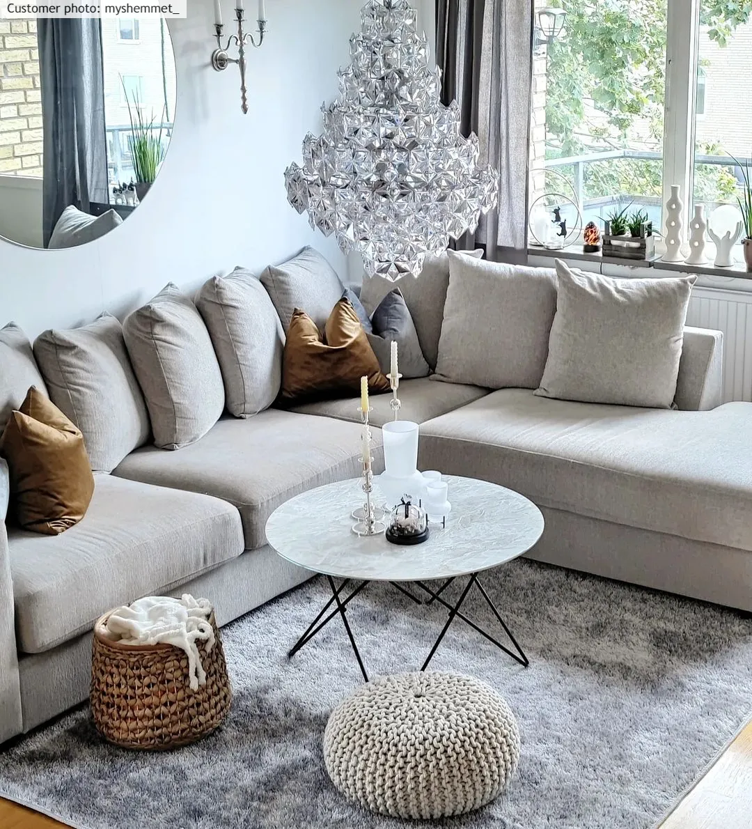 Shaggy szőnyeg - Cosy (ezüst)